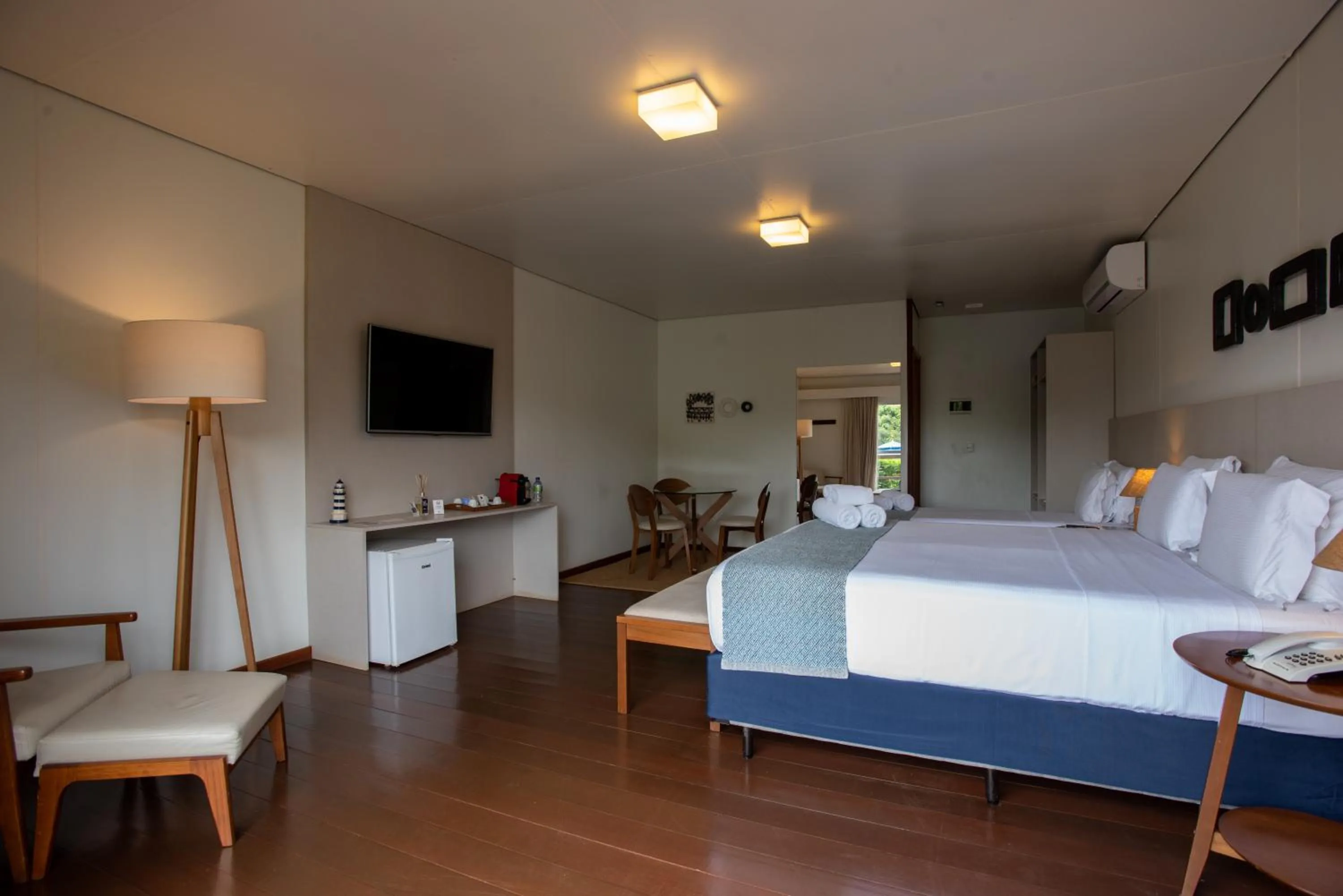 Bed in Pousada Lua Bela