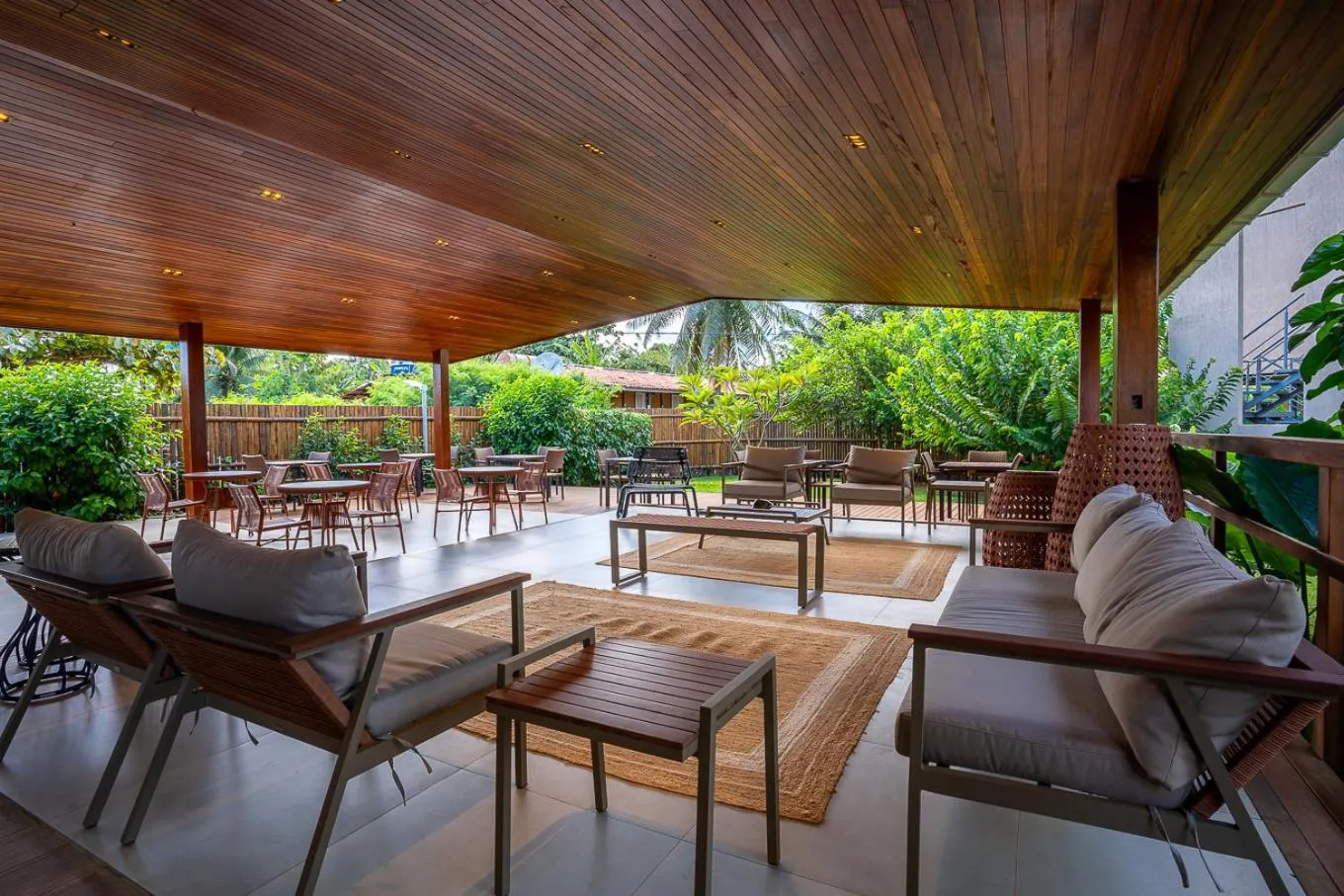 Balcony/Terrace in Pousada Lua Bela