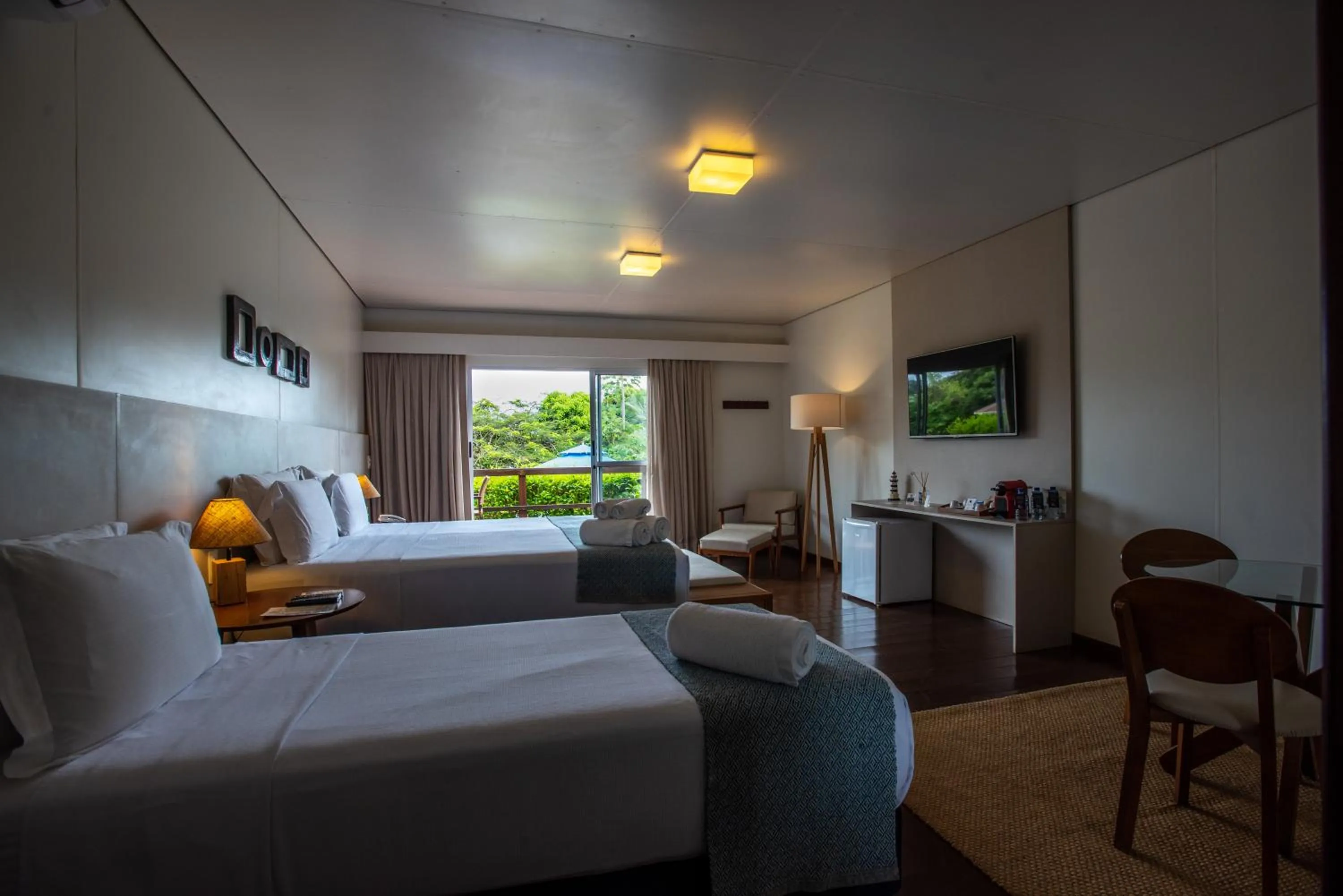 Bed in Pousada Lua Bela