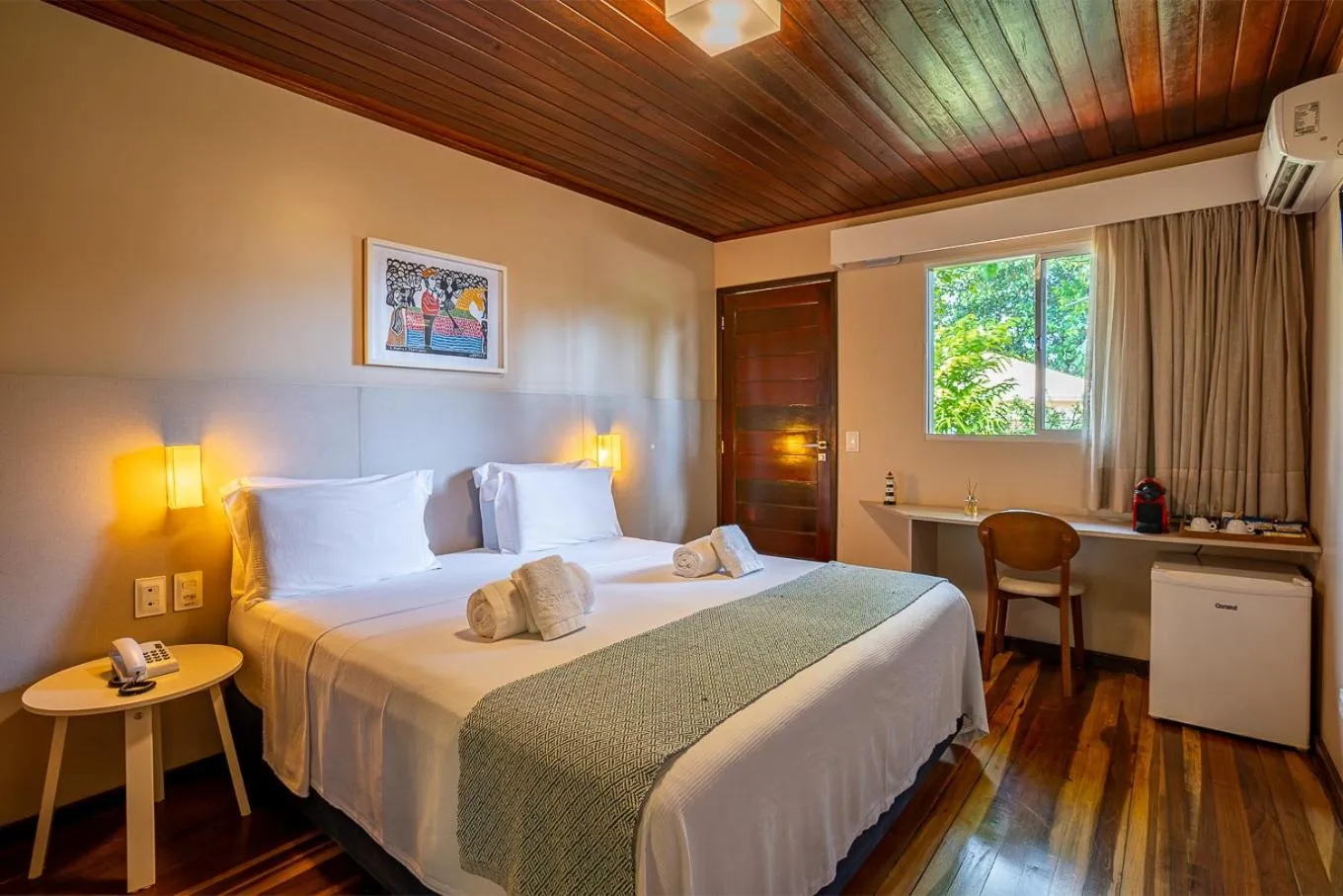 Bedroom, Bed in Pousada Lua Bela