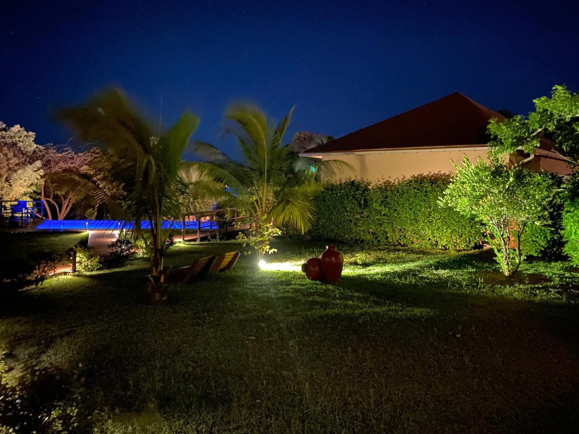 Garden in Pousada Lua Bela