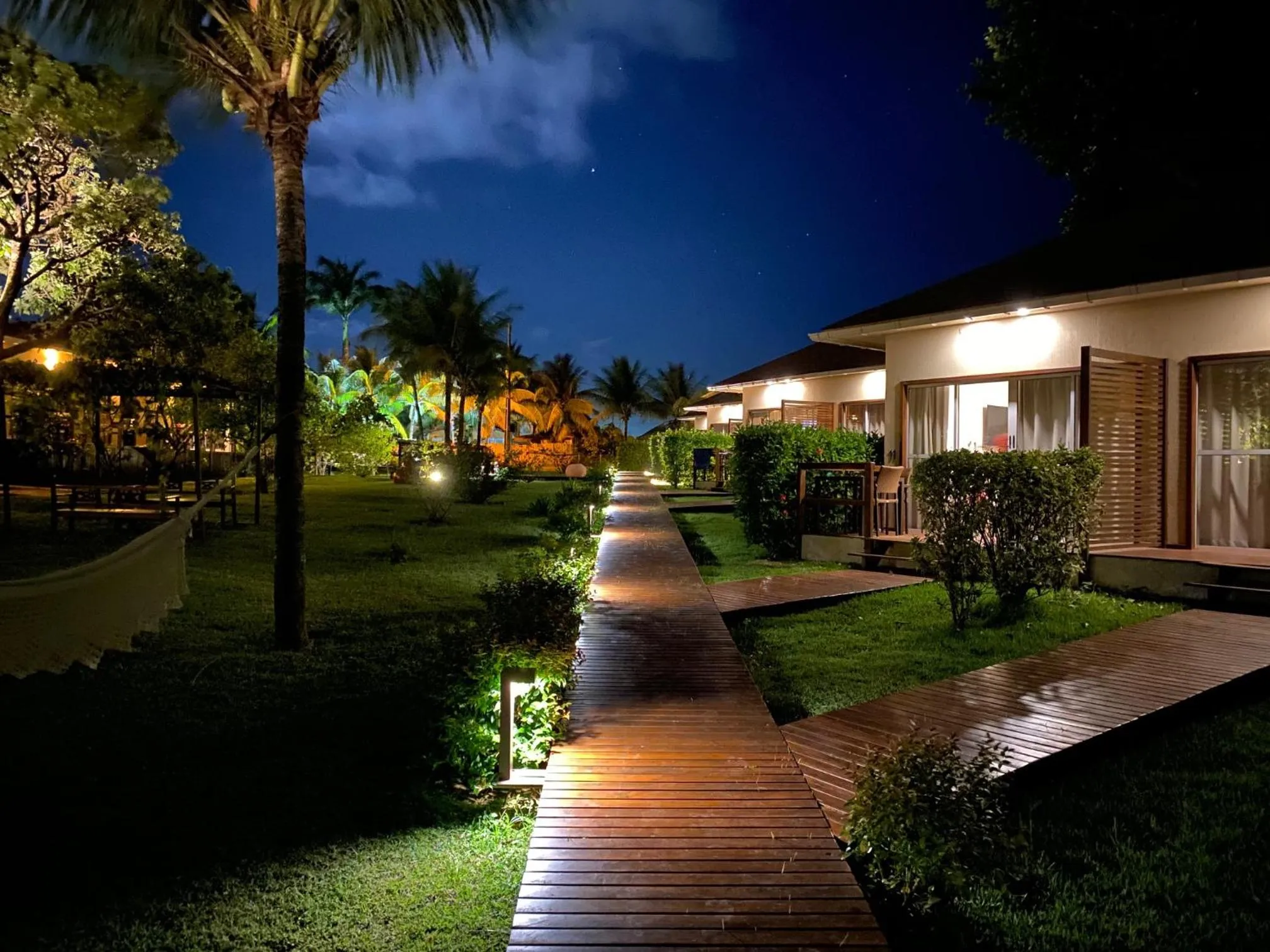 Garden in Pousada Lua Bela