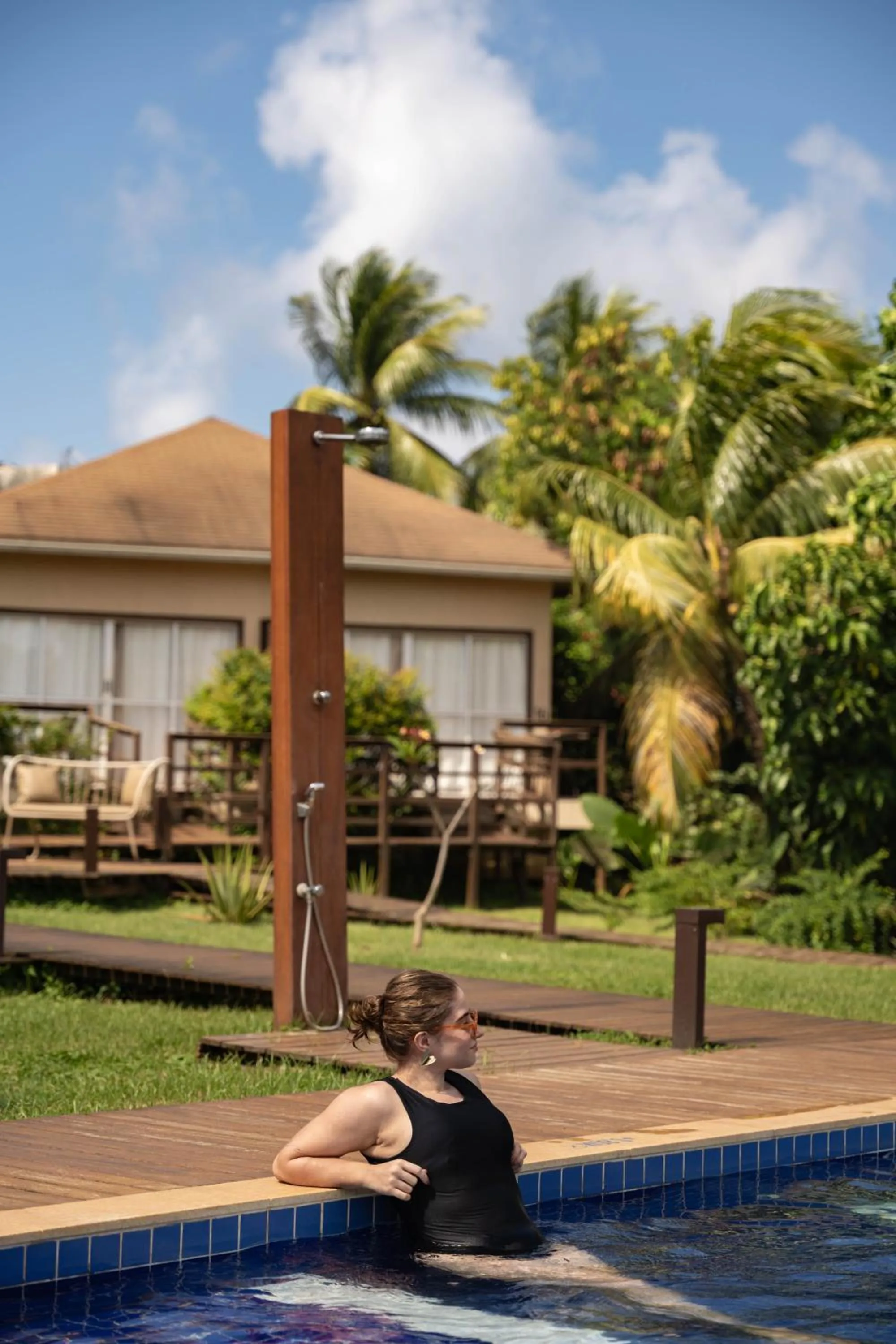 Garden in Pousada Lua Bela