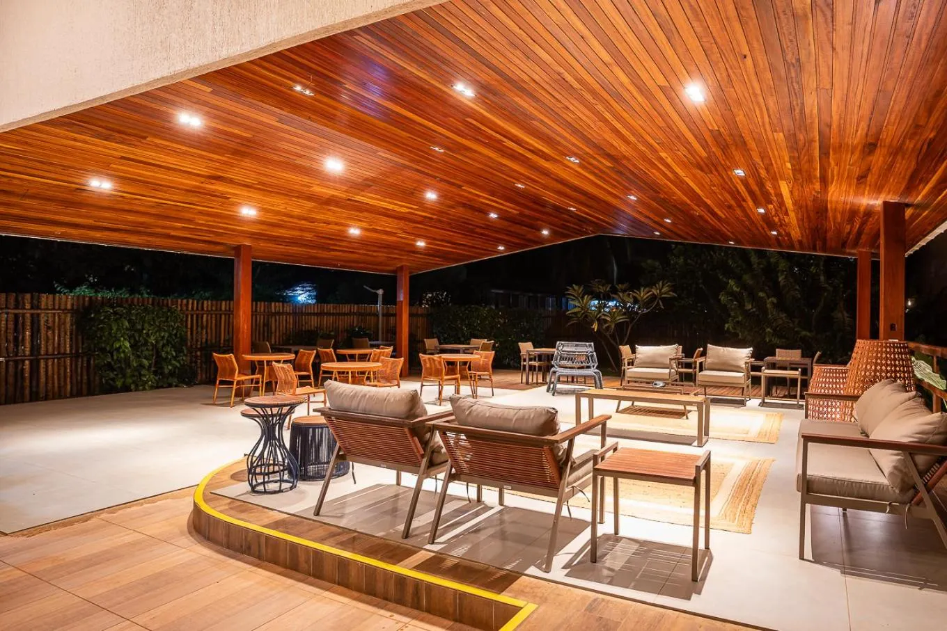 Balcony/Terrace in Pousada Lua Bela