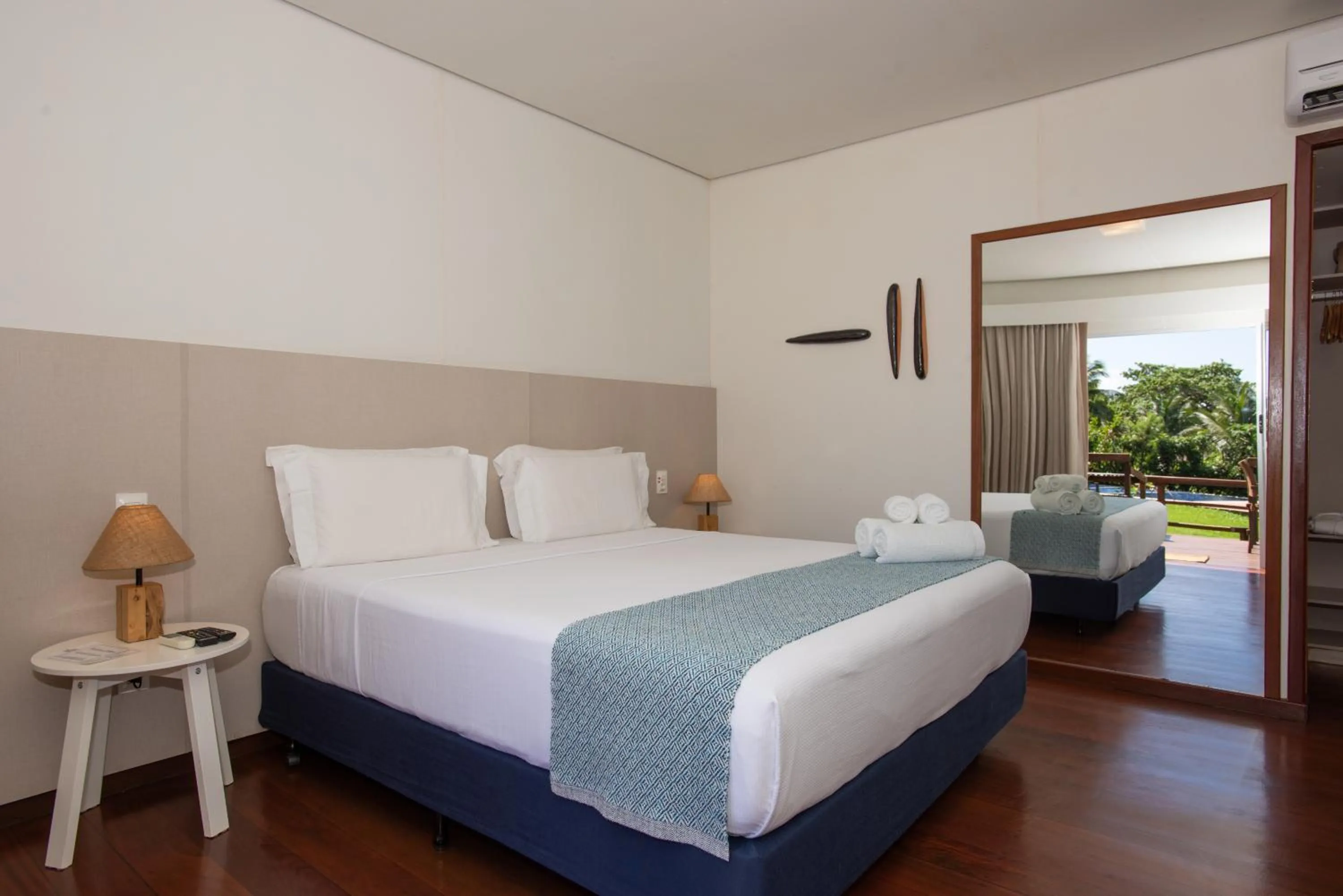 Bed in Pousada Lua Bela