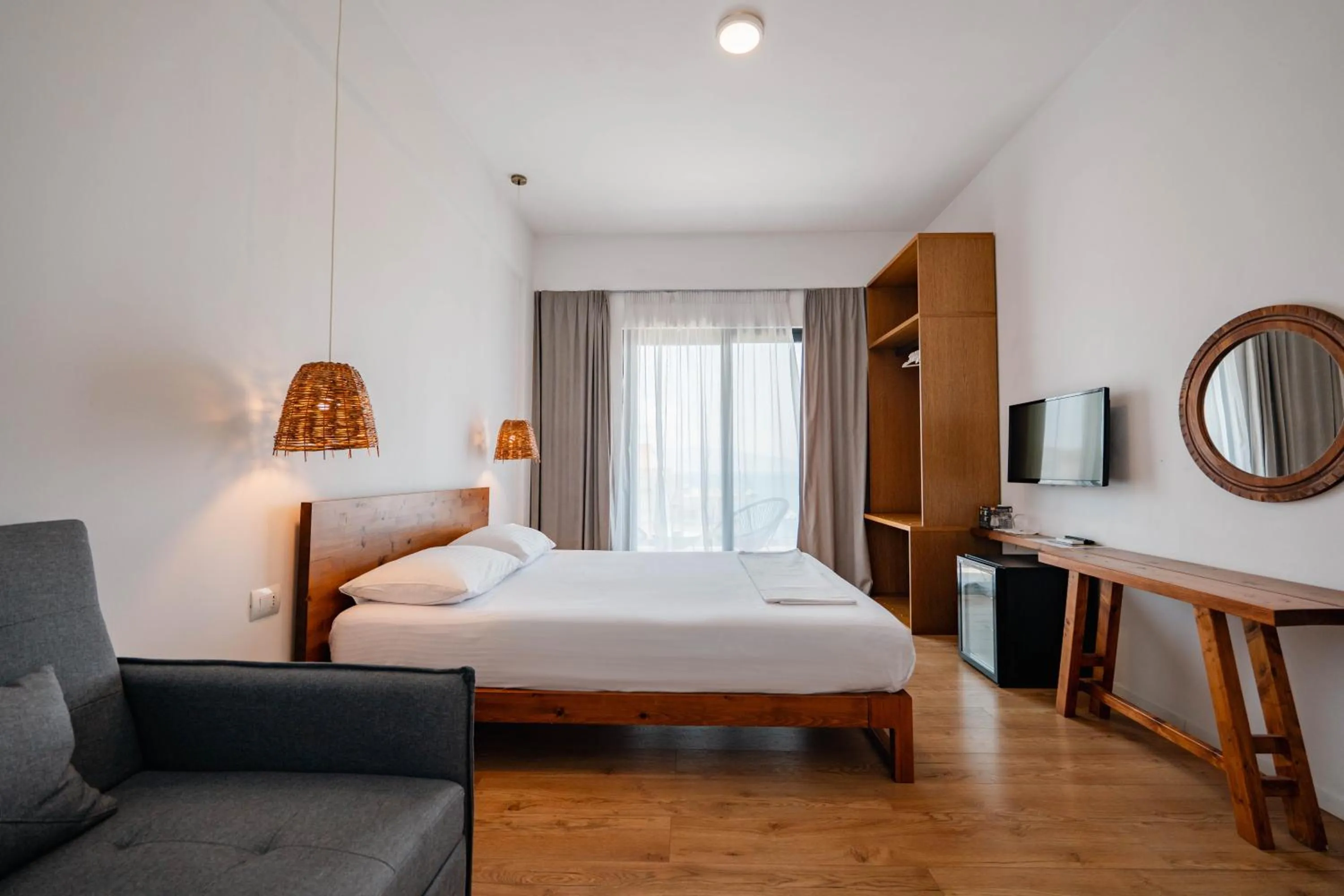 Bed in Kanes Bohemian Boutique Hotel