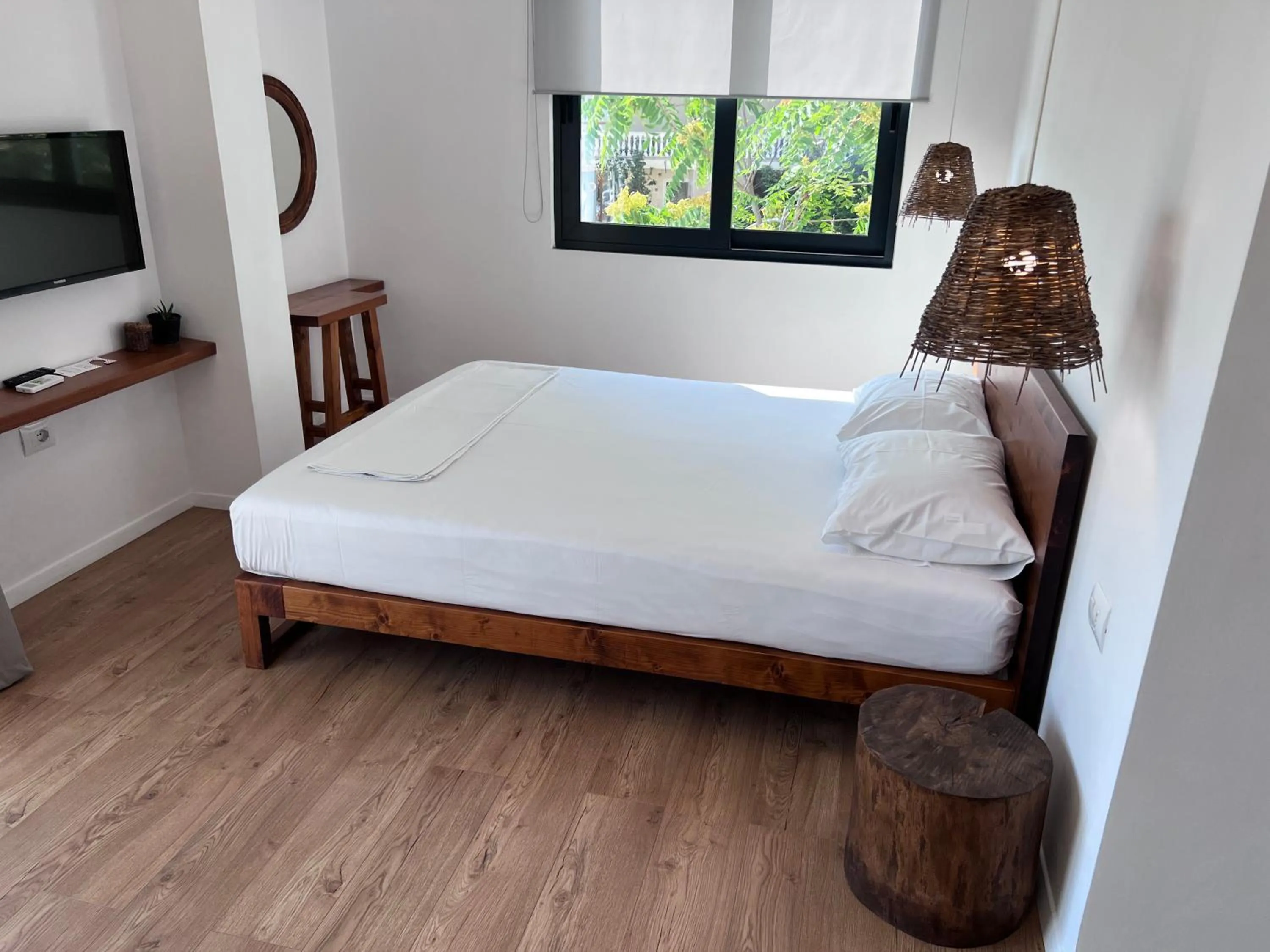 Bed in Kanes Bohemian Boutique Hotel