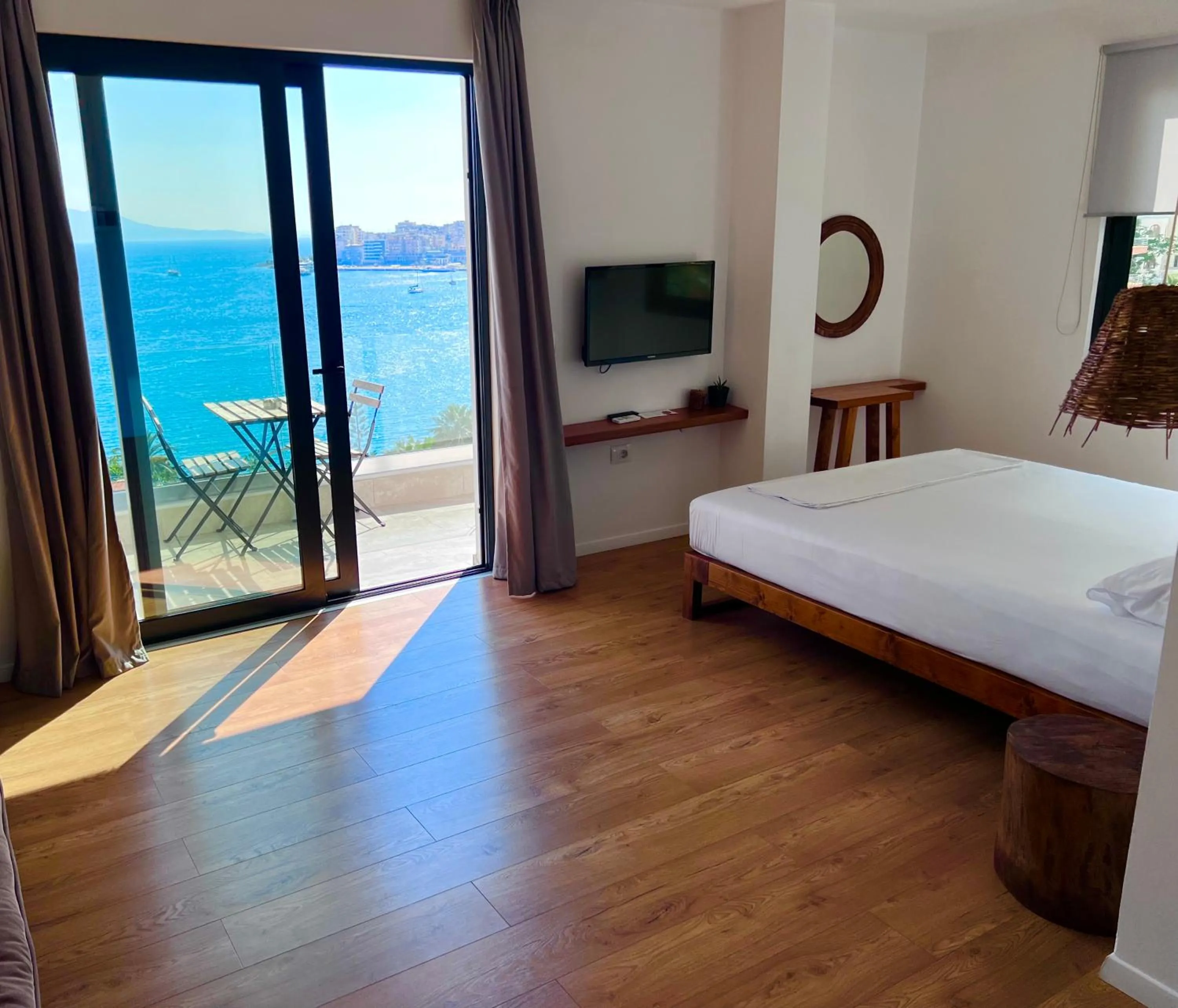 Deluxe Suite with Sea View in Kanes Bohemian Boutique Hotel