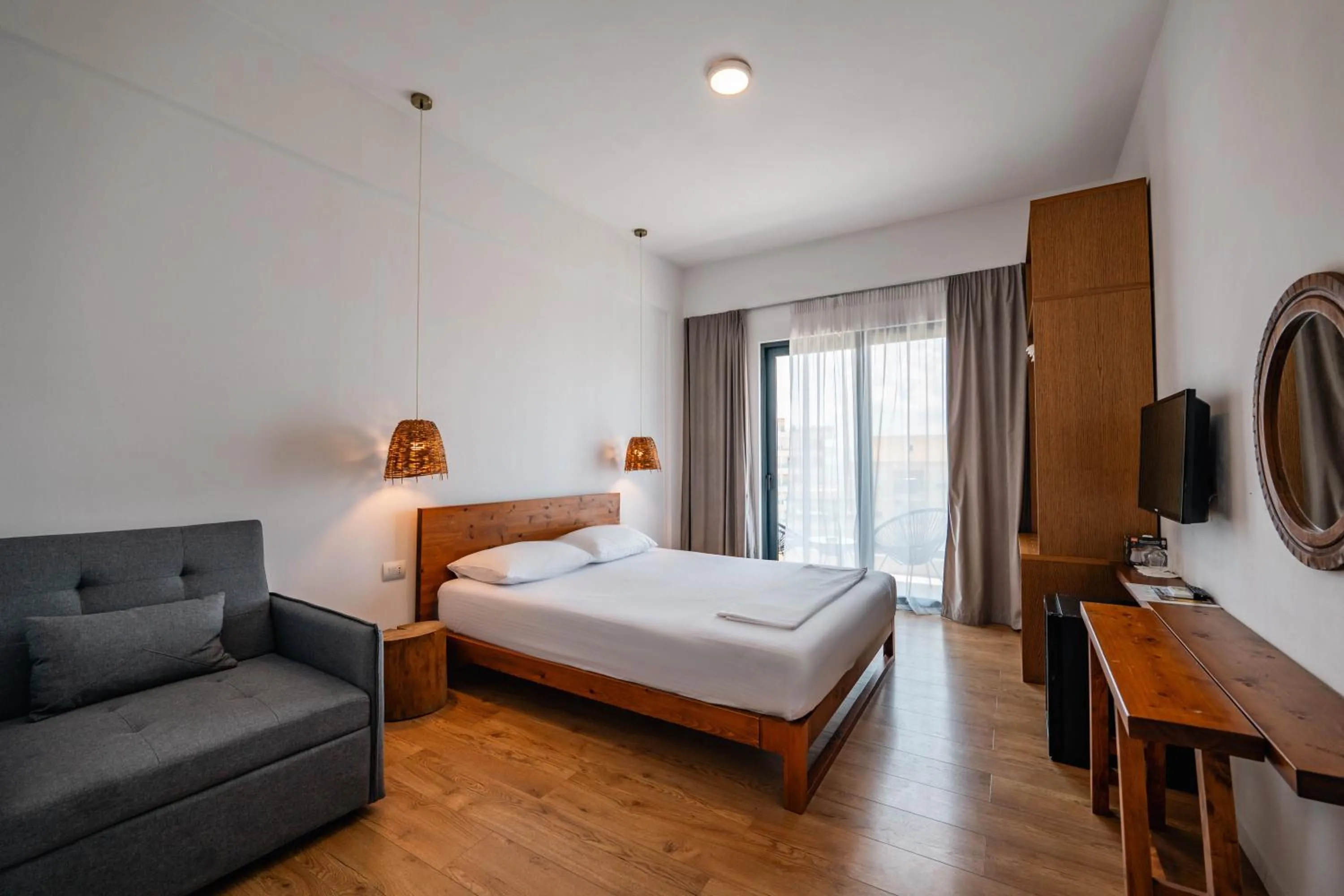 Bed in Kanes Bohemian Boutique Hotel