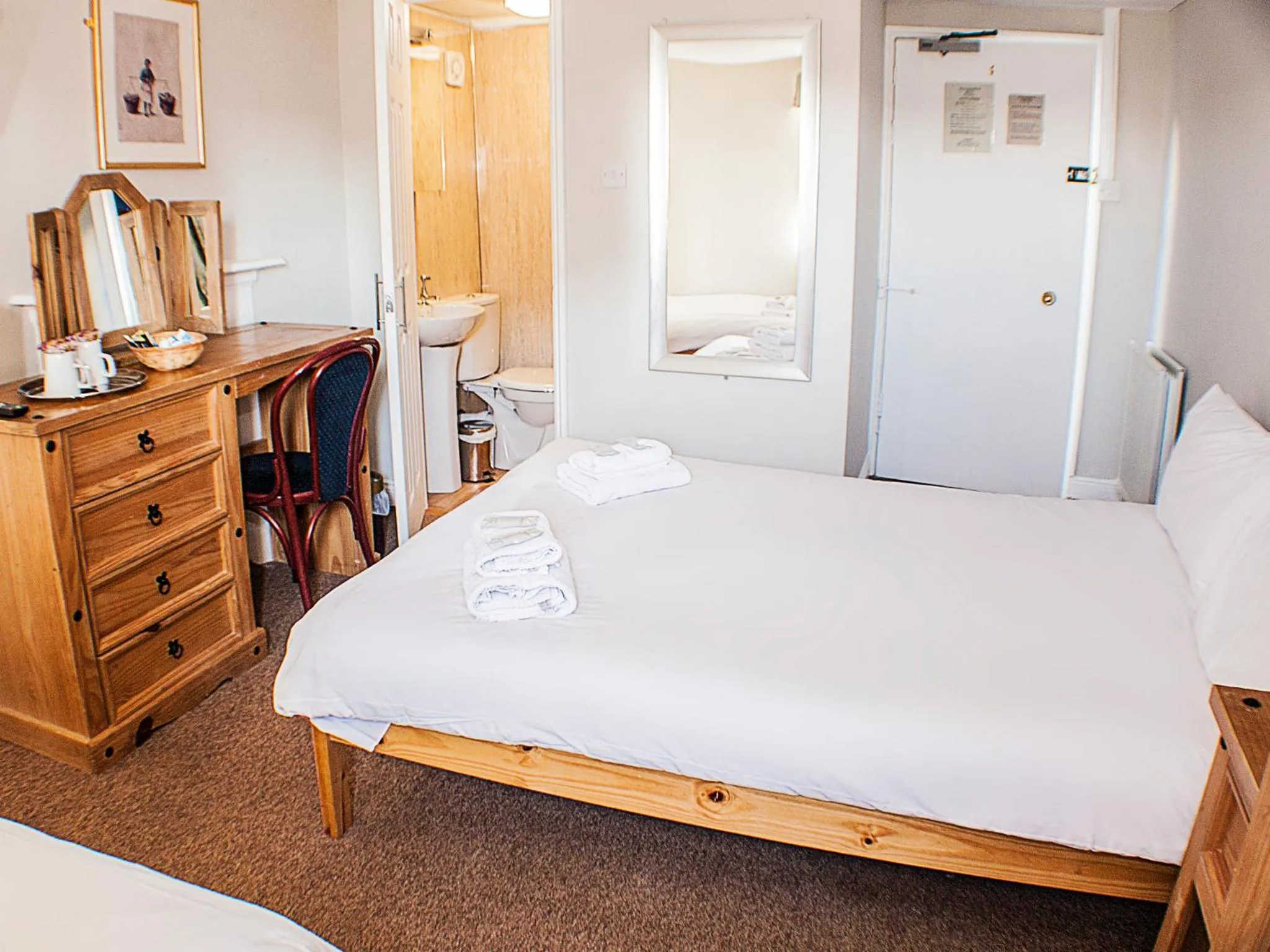 Bed in The Queensbury Hotel