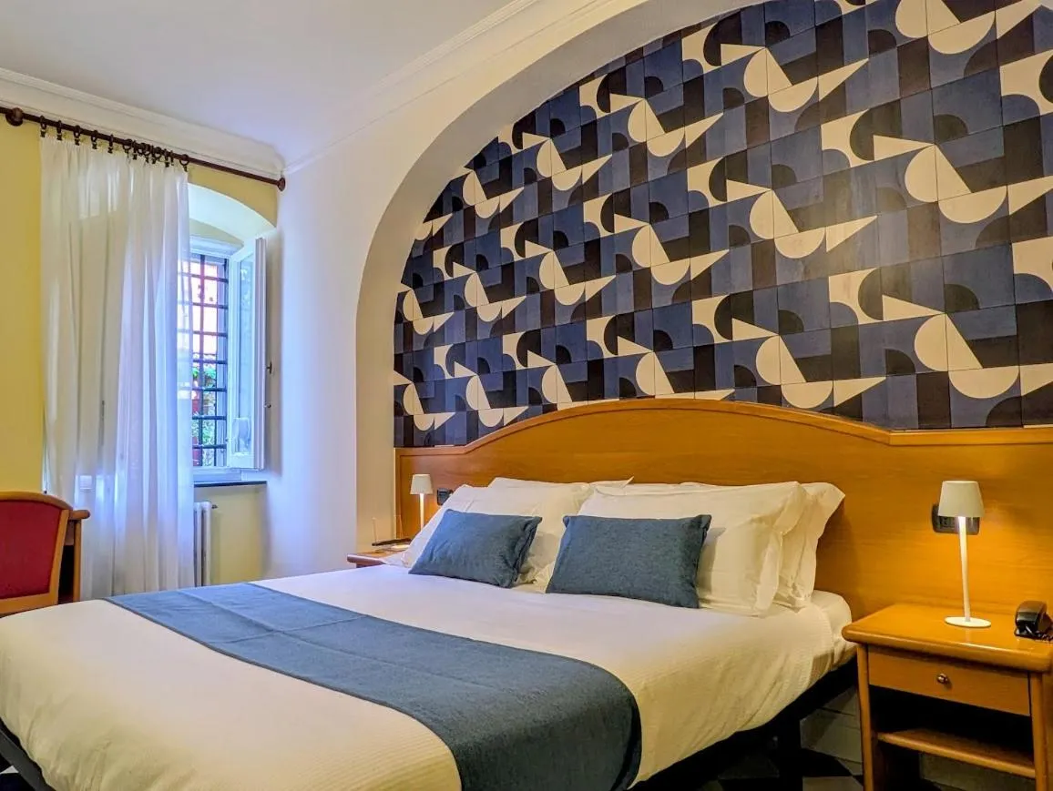 Property building, Bed in Villa Fieschi Boutique Hotel