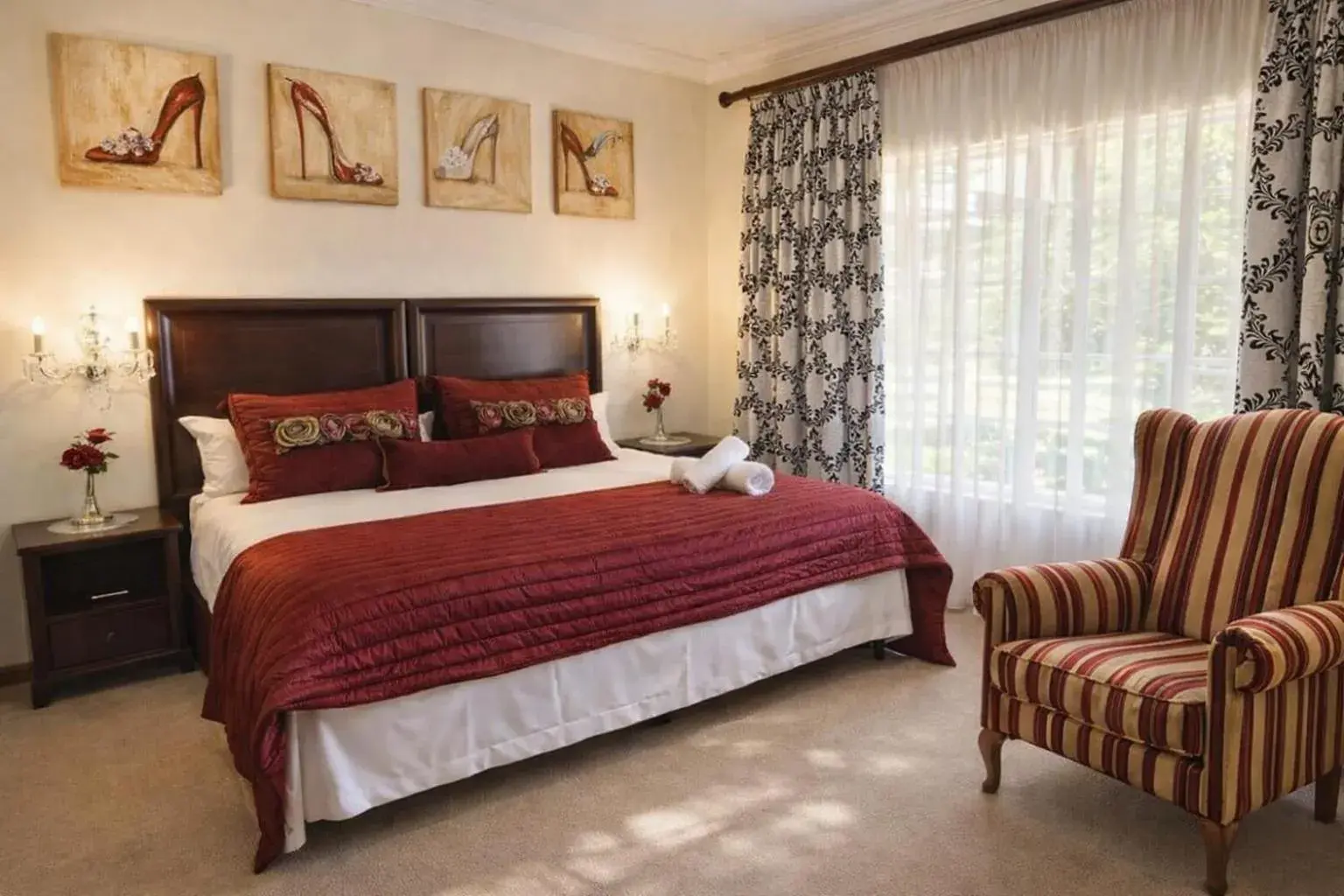 Deluxe Double Room in La Barune Guest House Deluxe Double Room in La Barune Guest House