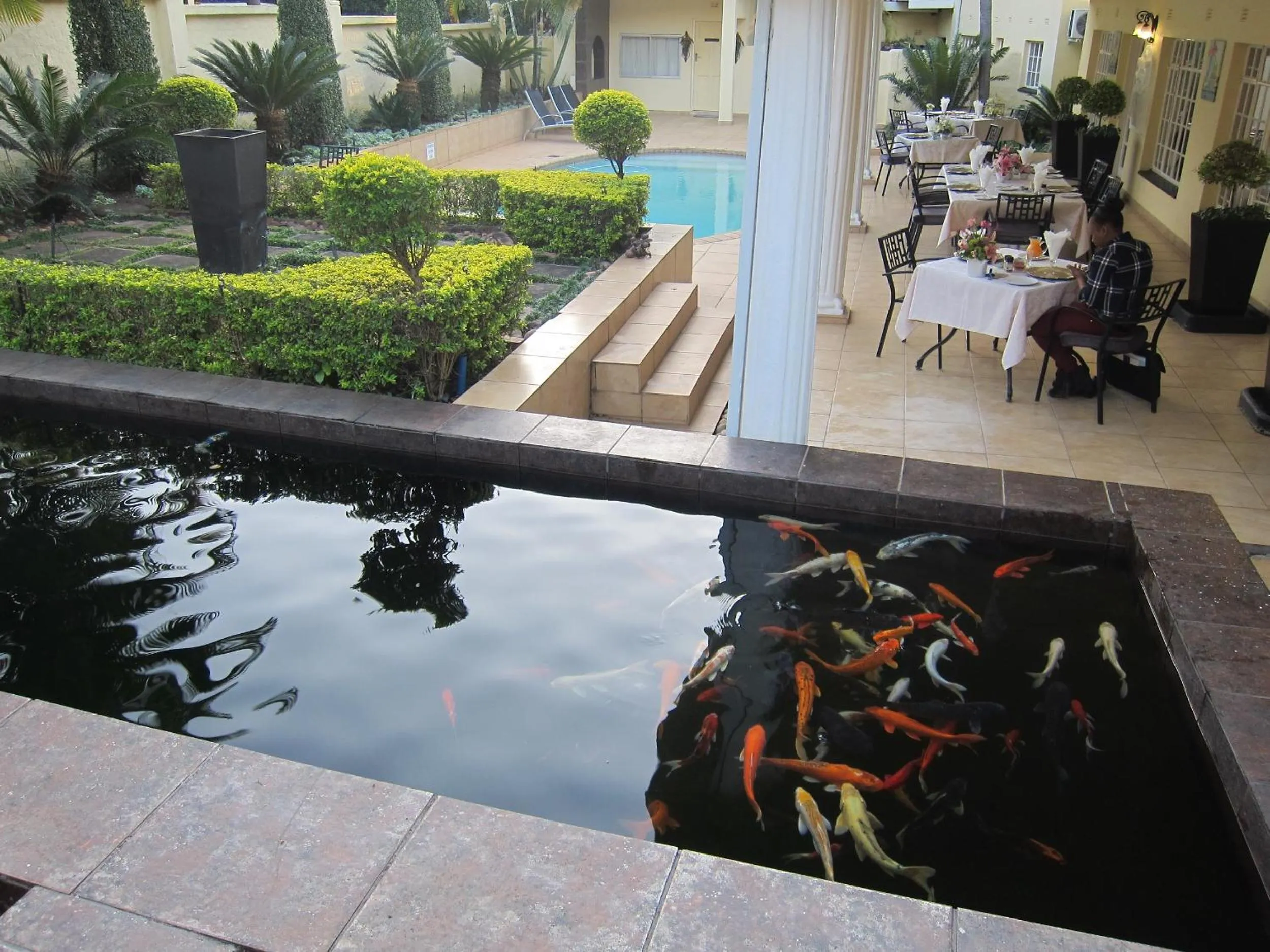 Property building in La Barune Guest House