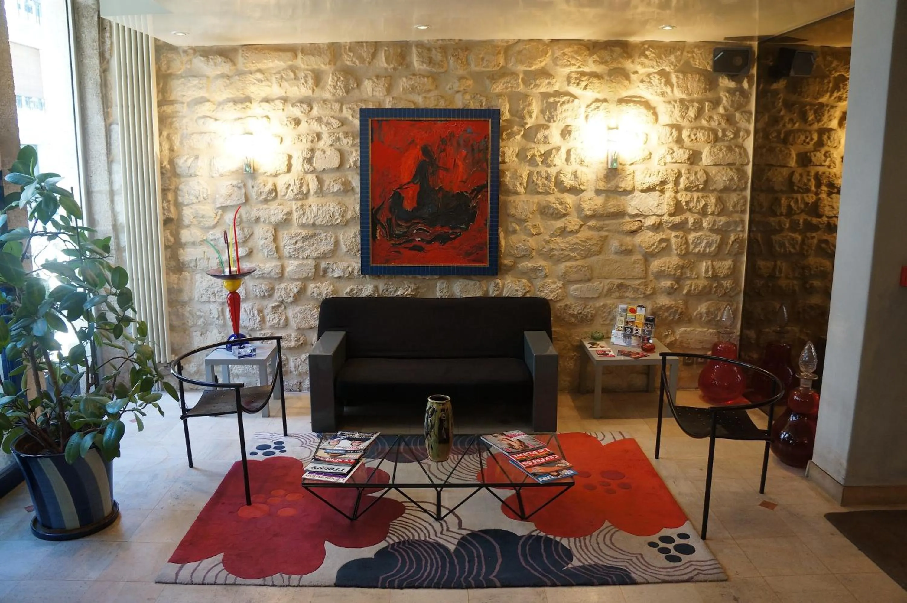 Lounge or bar in Hotel Danemark