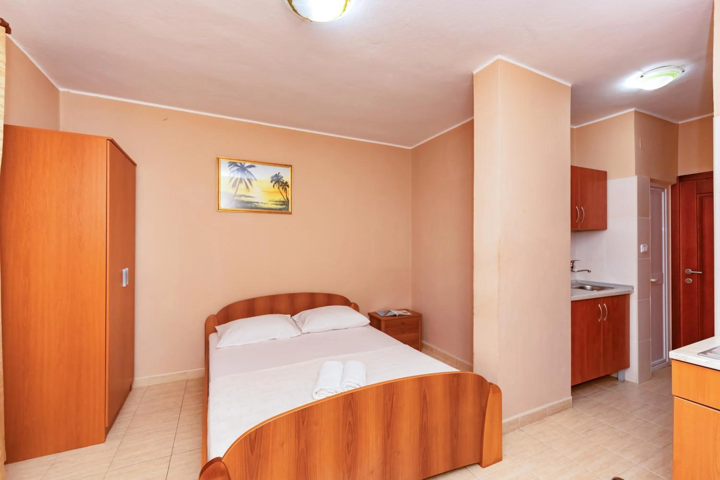 Bed in Villa Glavanovic