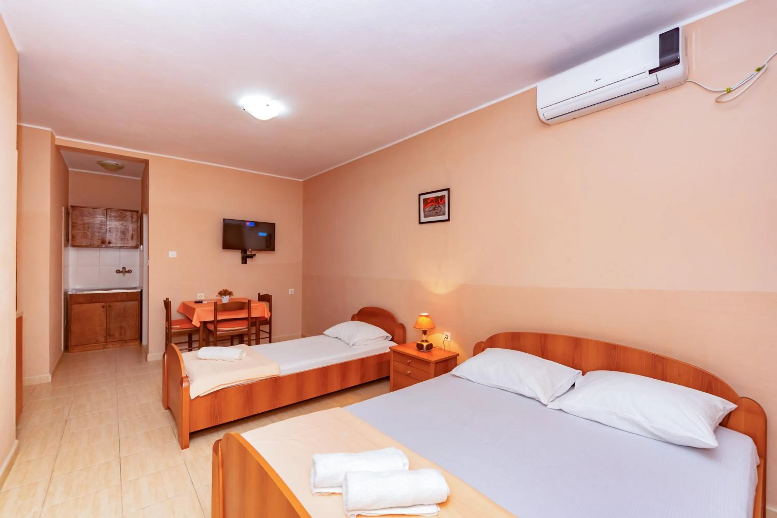 Bed in Villa Glavanovic