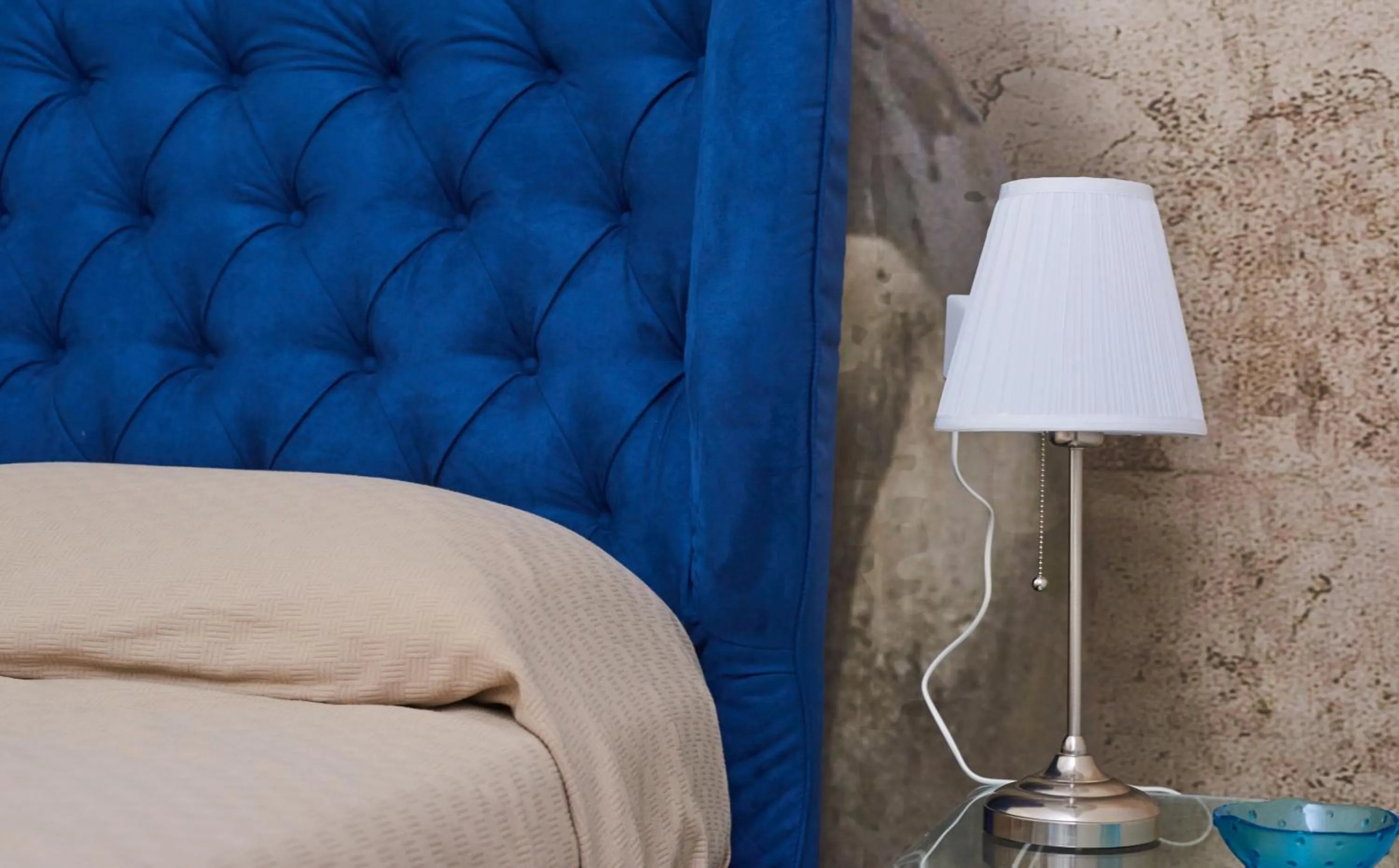 Decorative detail, Bed in Il Chiattillo