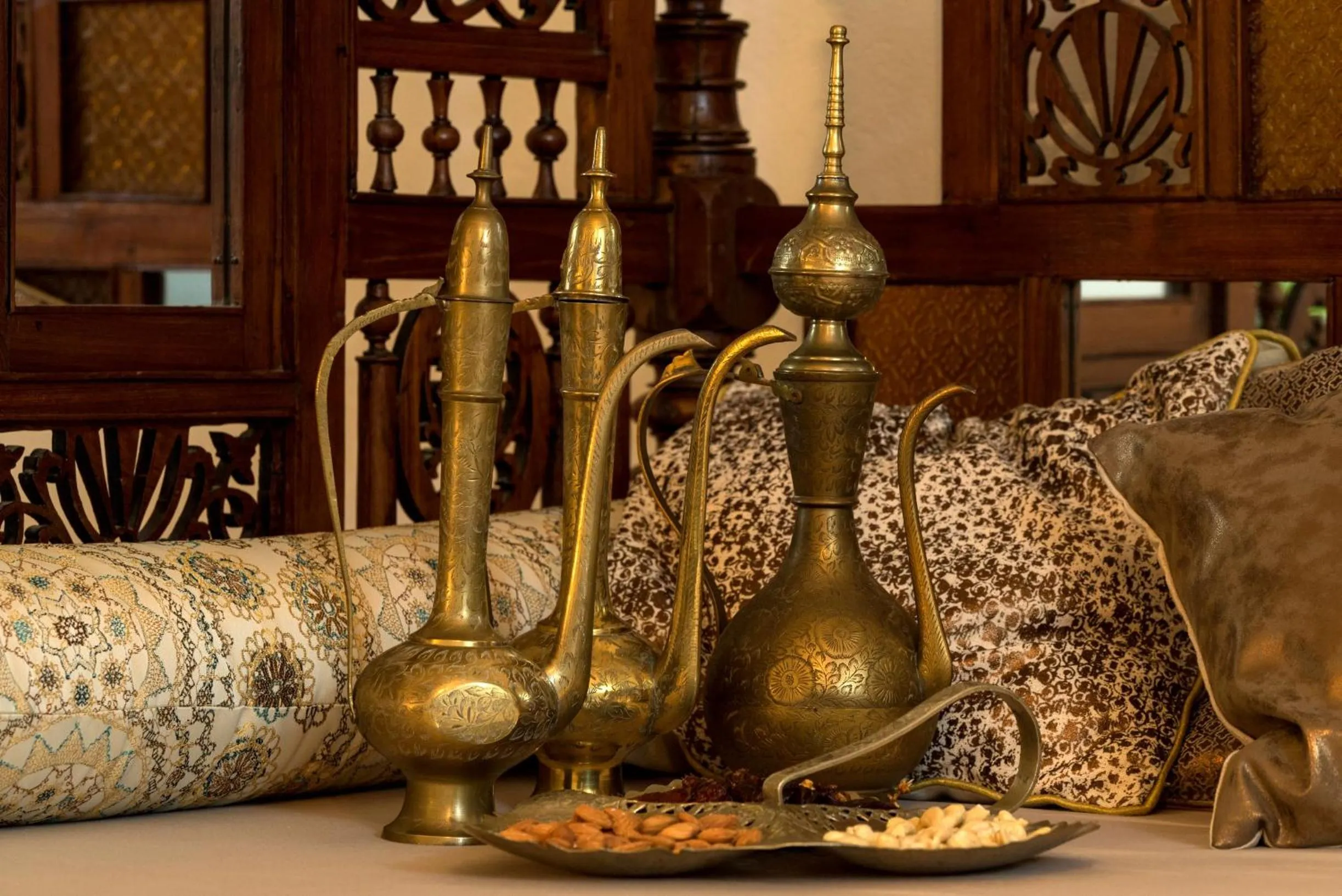 Decorative detail in Tikitam Palms Boutique Hotel