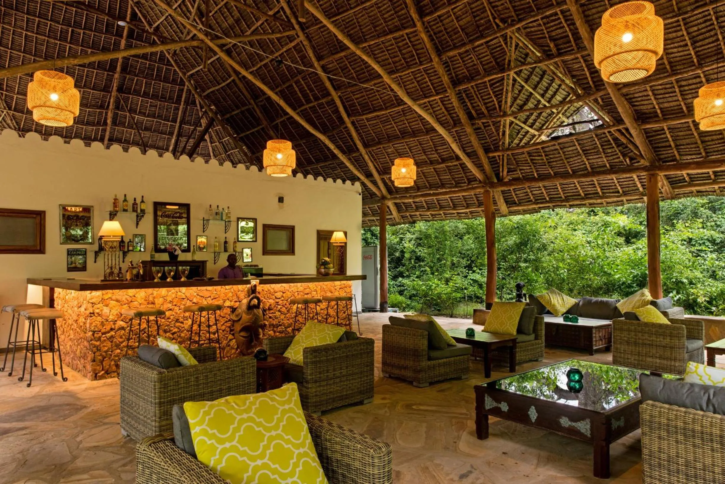 Lounge or bar in Tikitam Palms Boutique Hotel