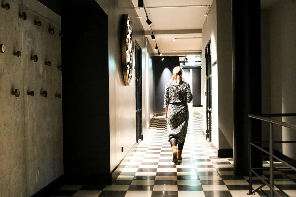 Lobby or reception in MERICI Hotel Sittard