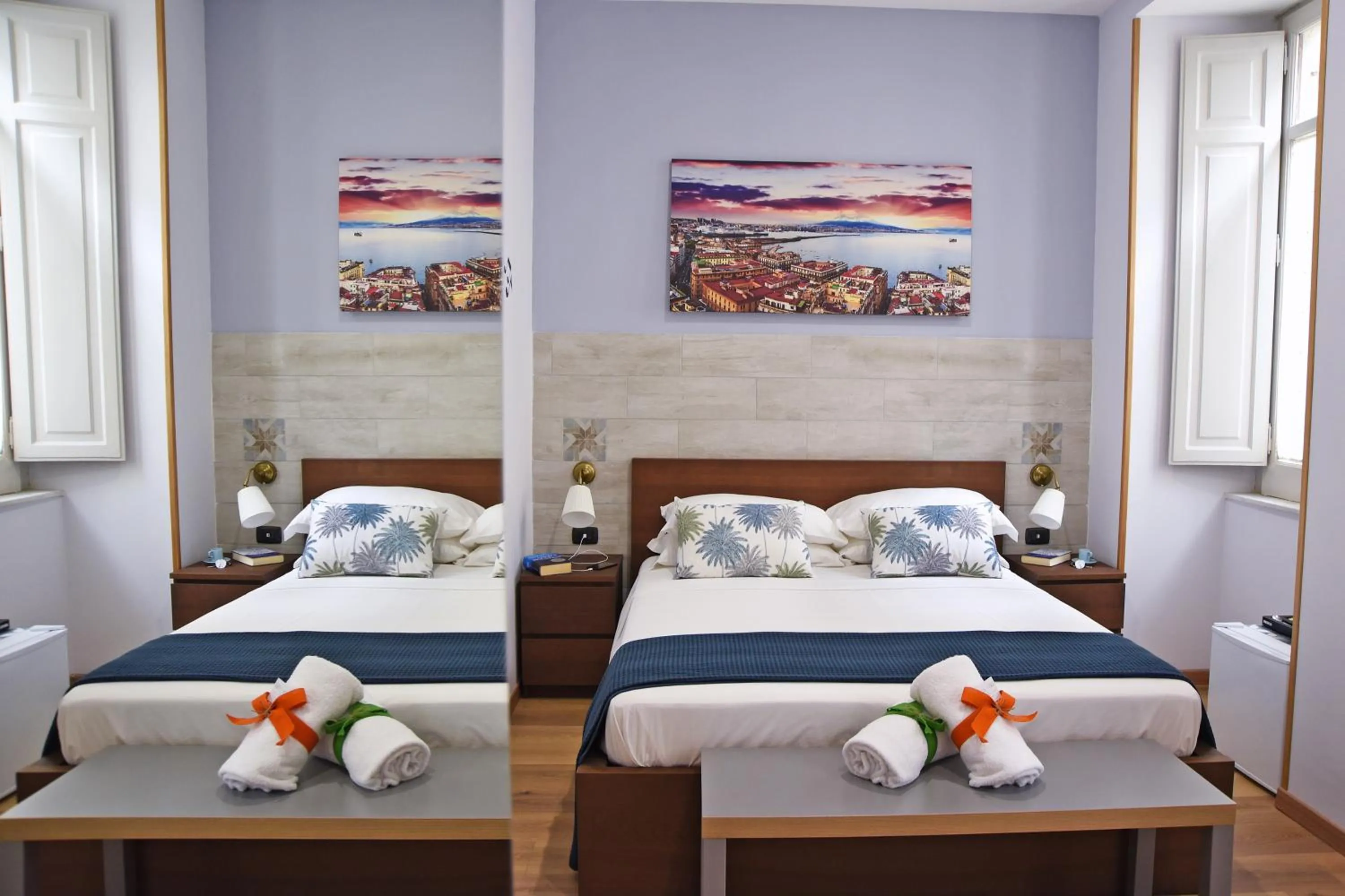 Bedroom, Bed in La Dimora Luca Giordano