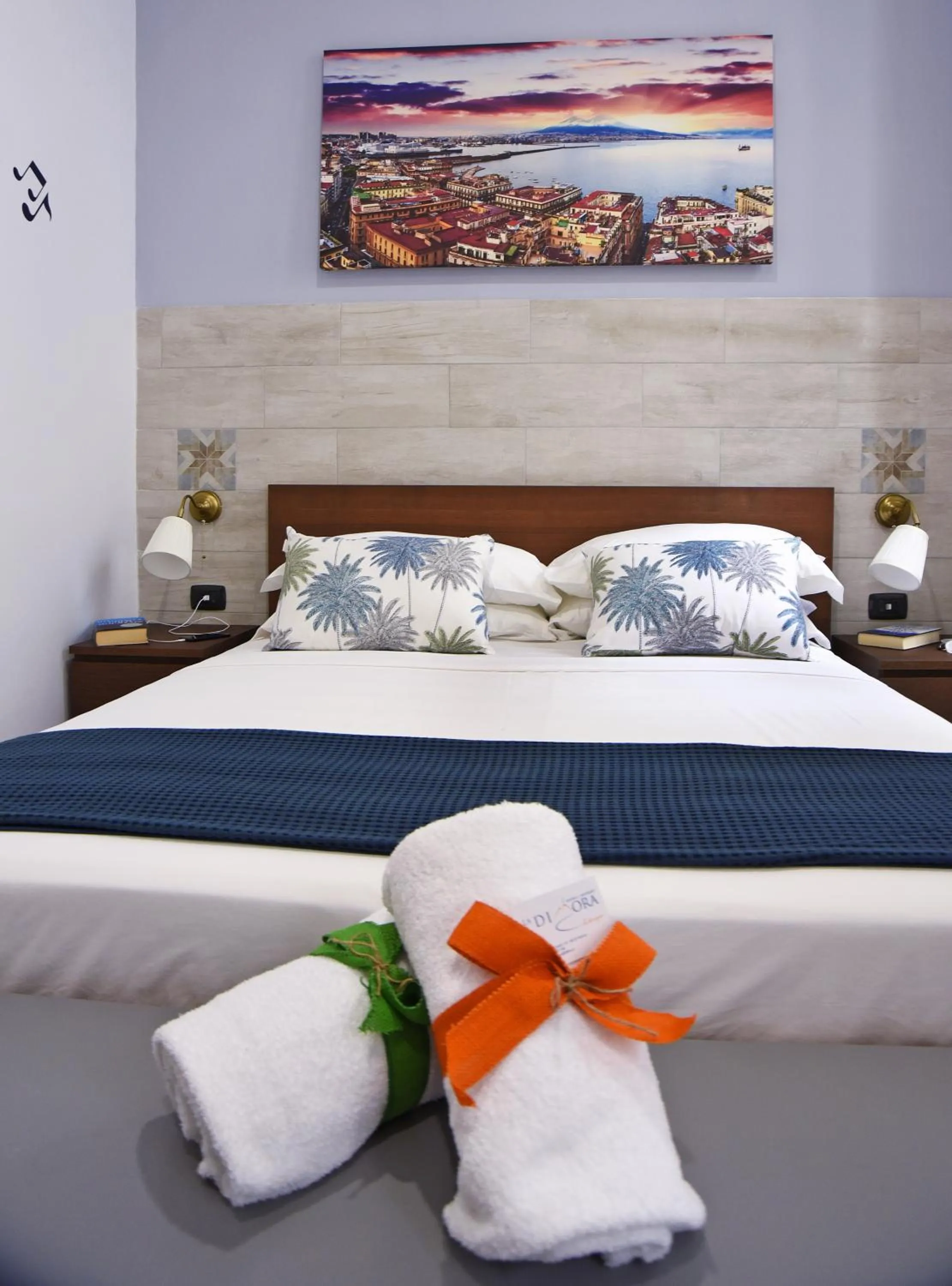 Bedroom, Bed in La Dimora Luca Giordano