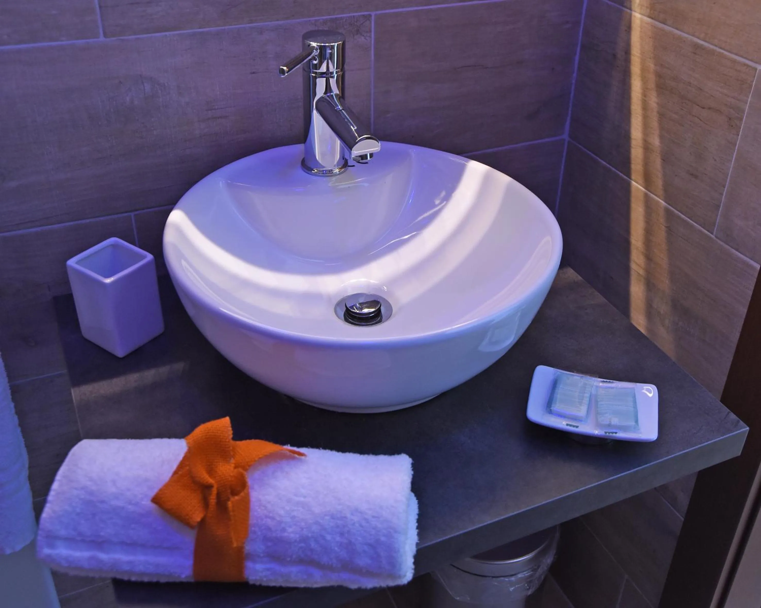 Bathroom in La Dimora Luca Giordano