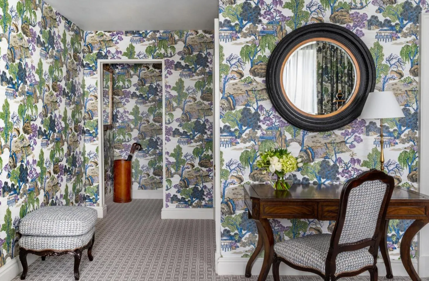 Decorative detail in The Kensington Hotel