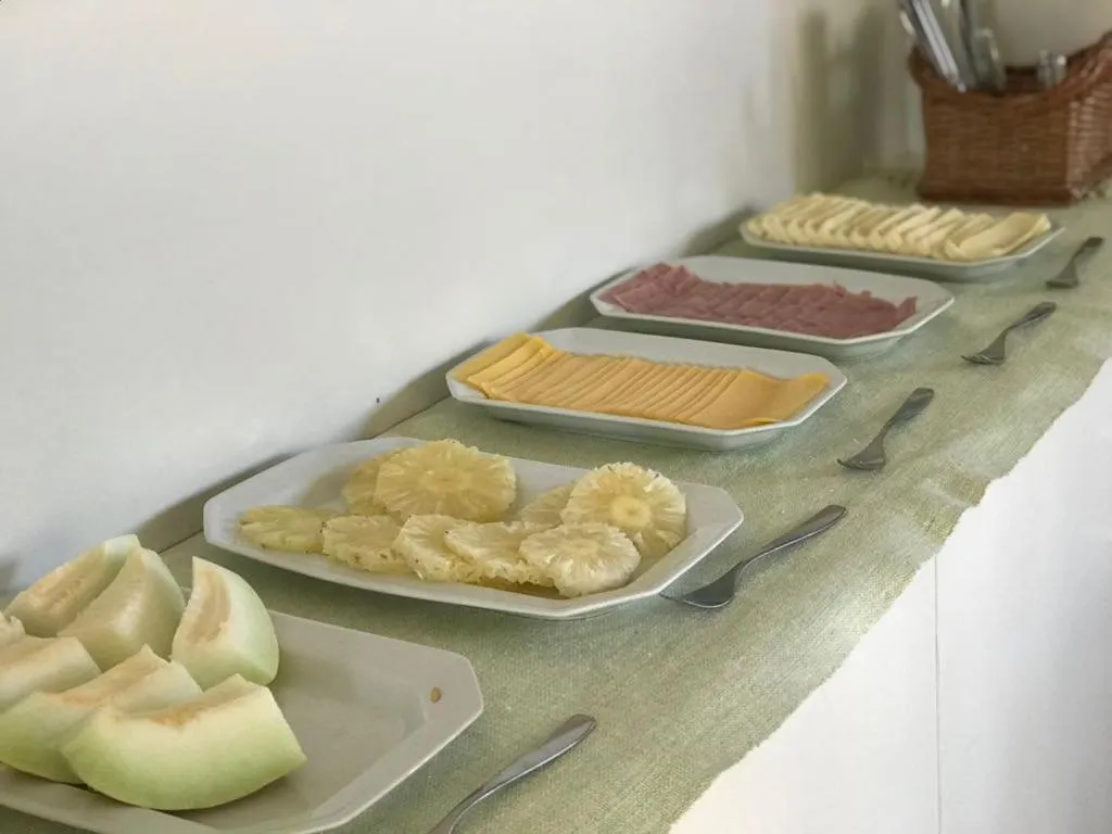 Breakfast in Pousada Mabuya