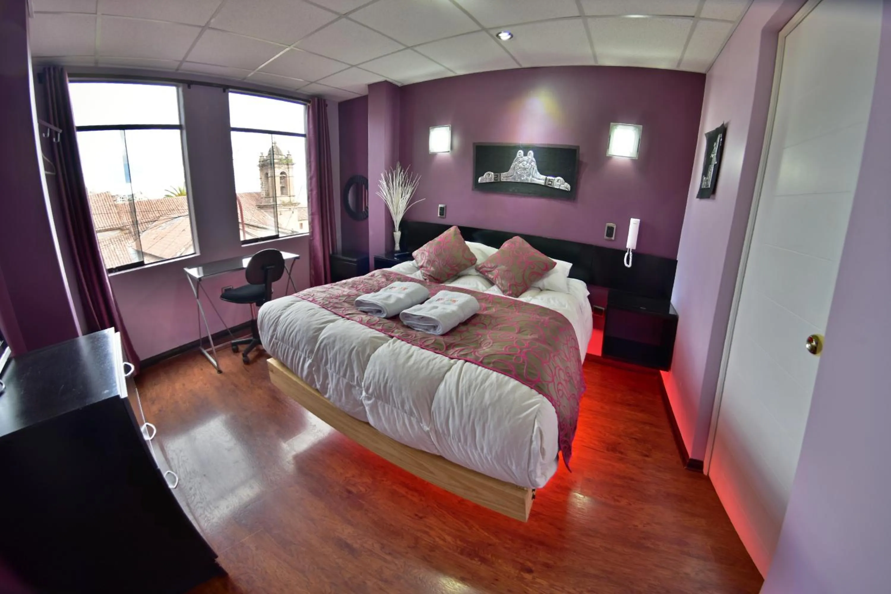 Bed in Wifala Thematic Hotel Boutique