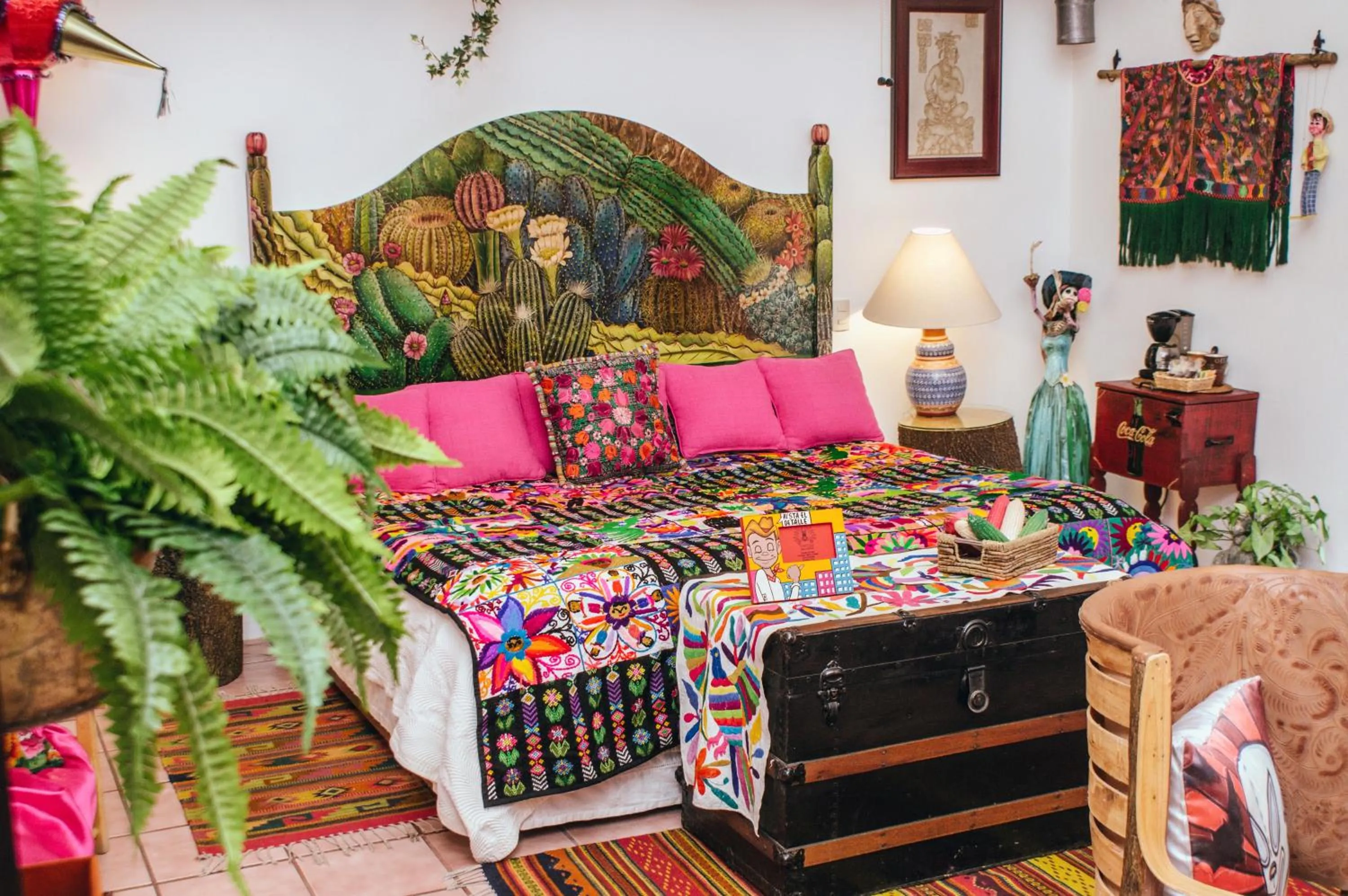 Bed in La Casona de Tete