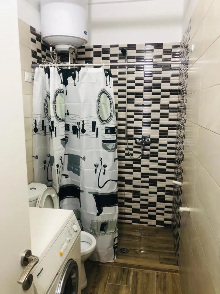 Shower in Rezidenca SHOPI Apartments