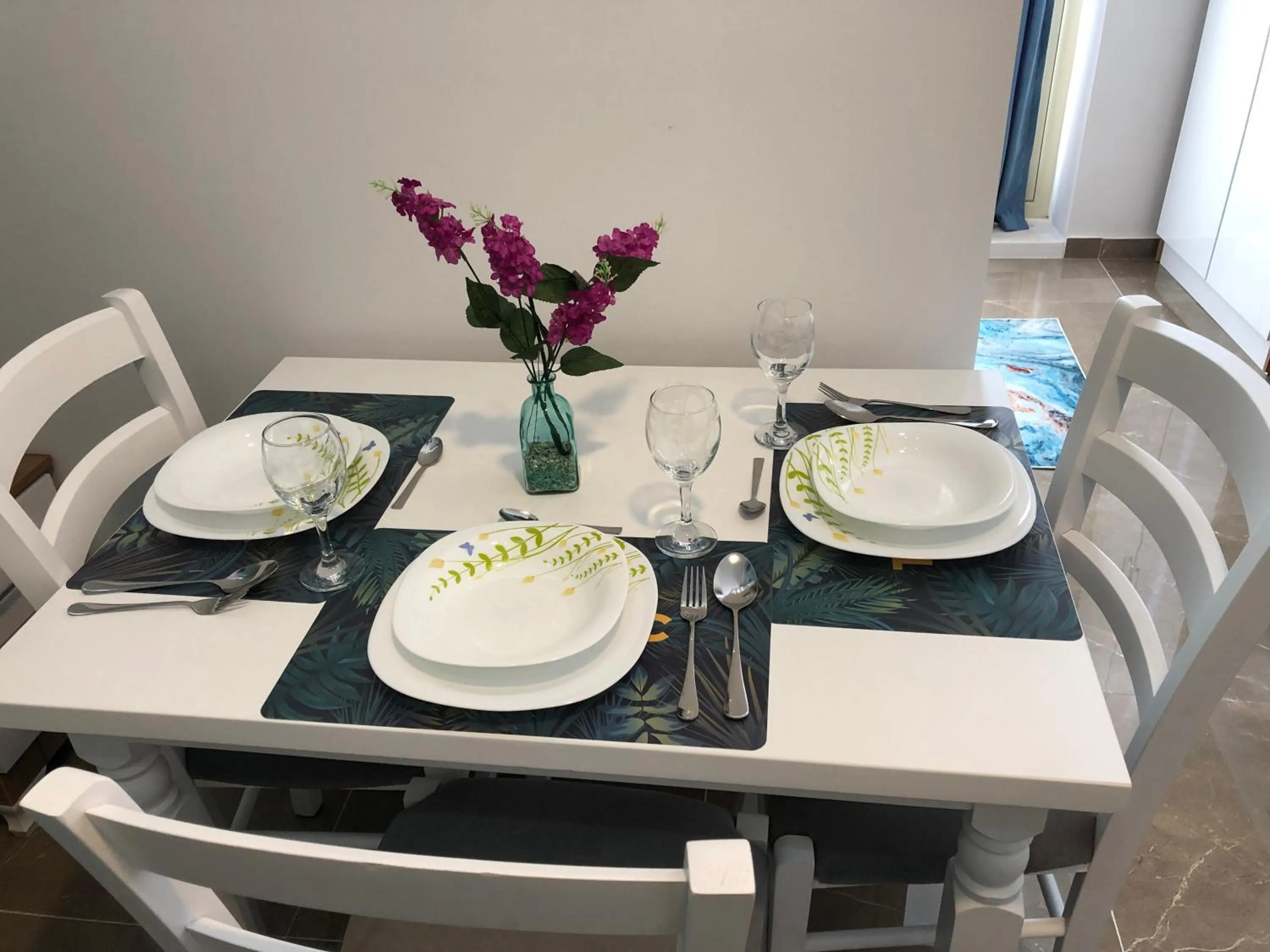 Dining area in Rezidenca SHOPI Apartments