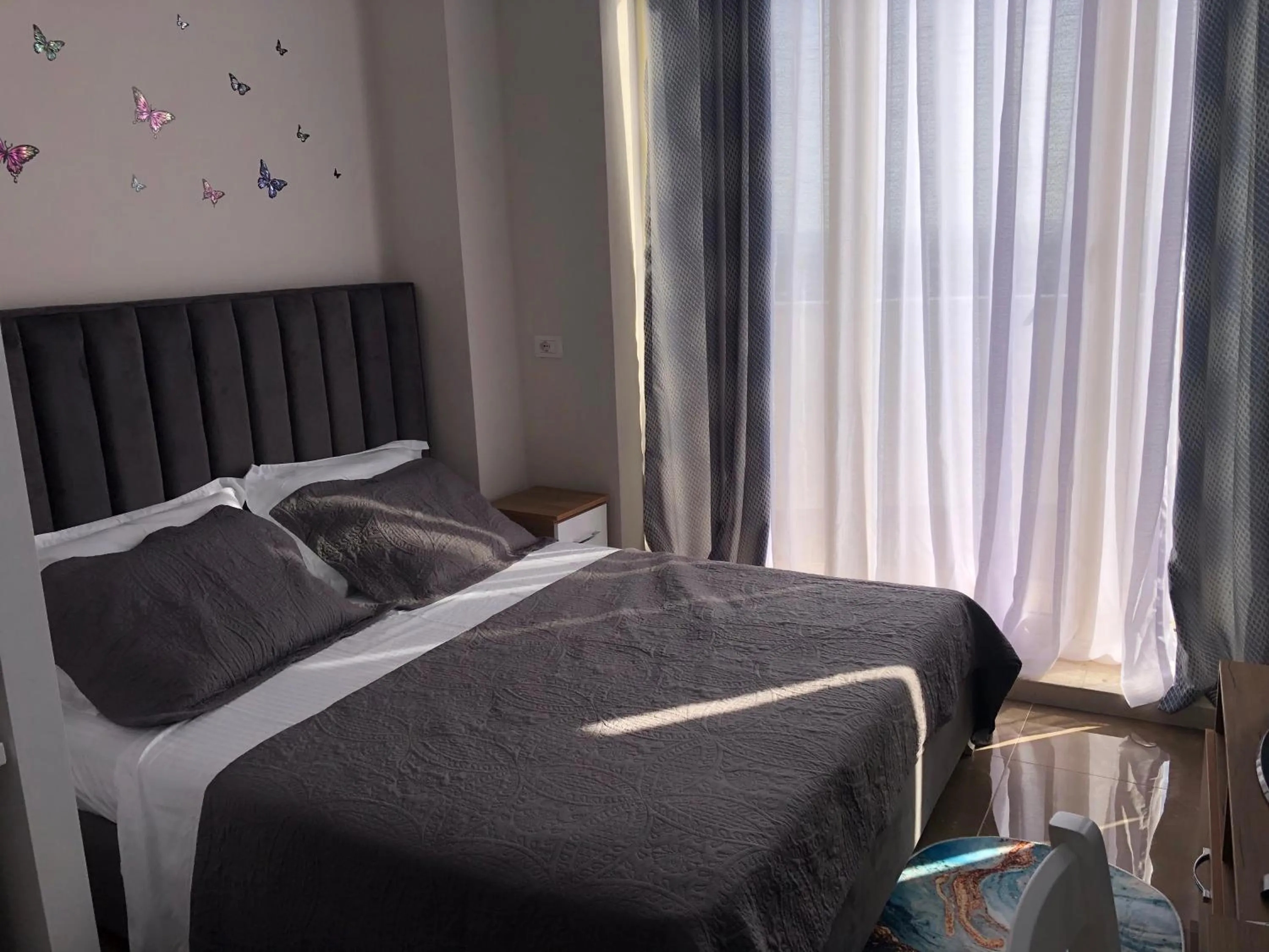 Bedroom, Bed in Rezidenca SHOPI Apartments