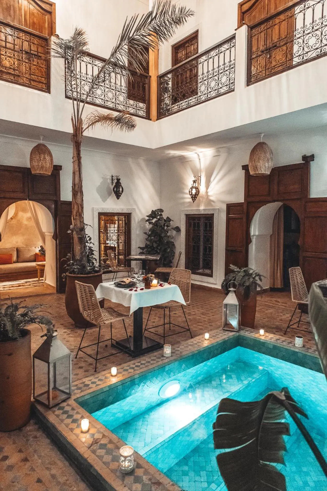 Restaurant/places to eat in Riad Dar Elma And Spa