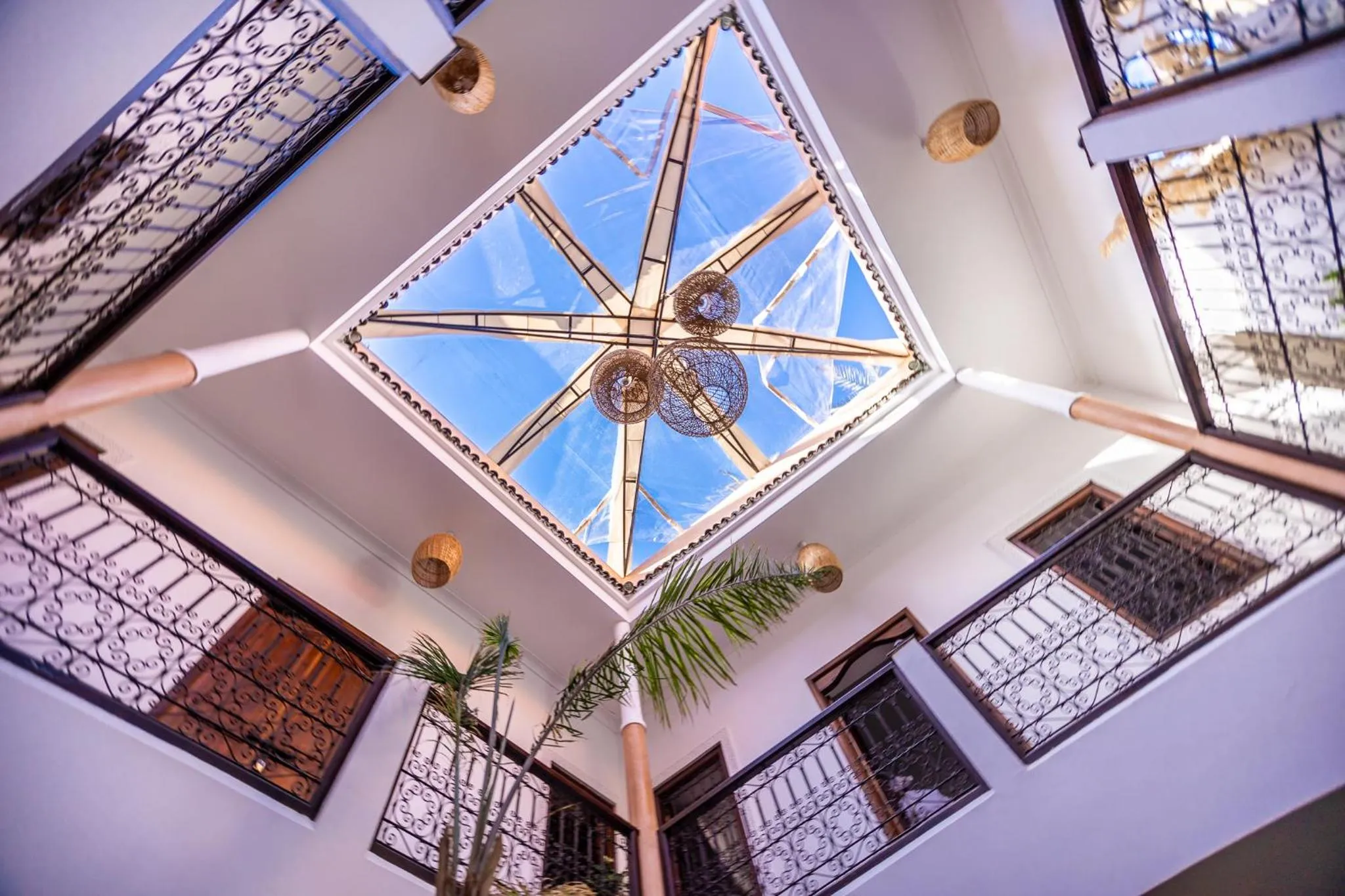 Patio in Riad Dar Elma And Spa