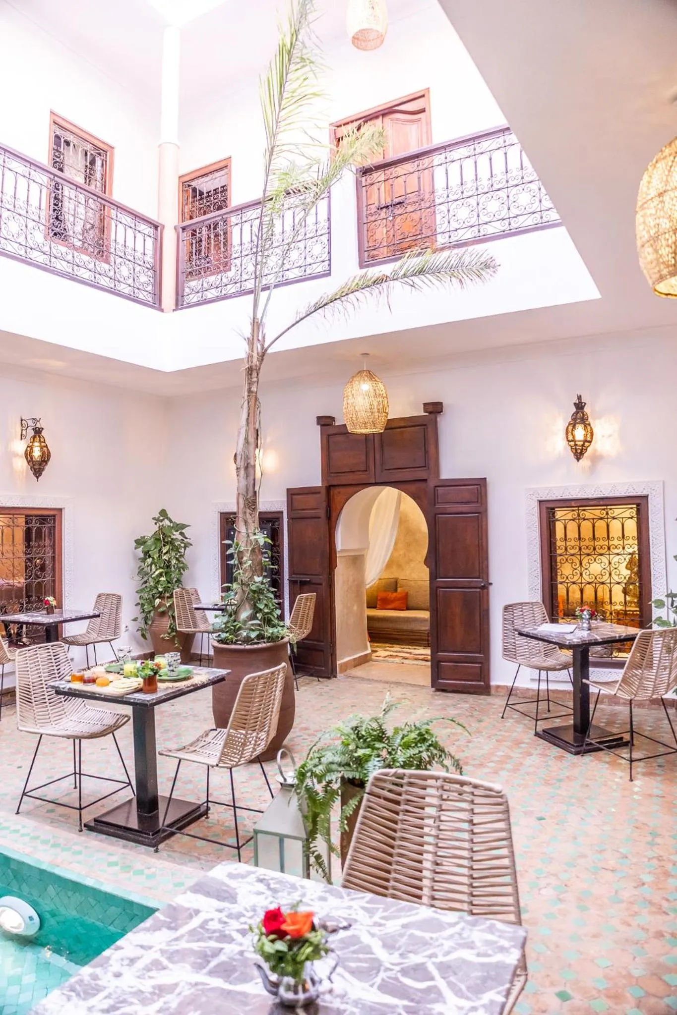 Living room in Riad Dar Elma And Spa