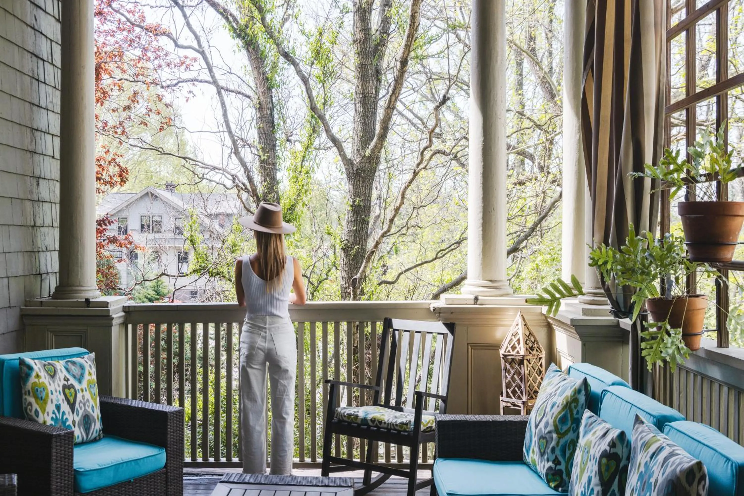 Balcony/Terrace in Princess Anne Boutique Hotel