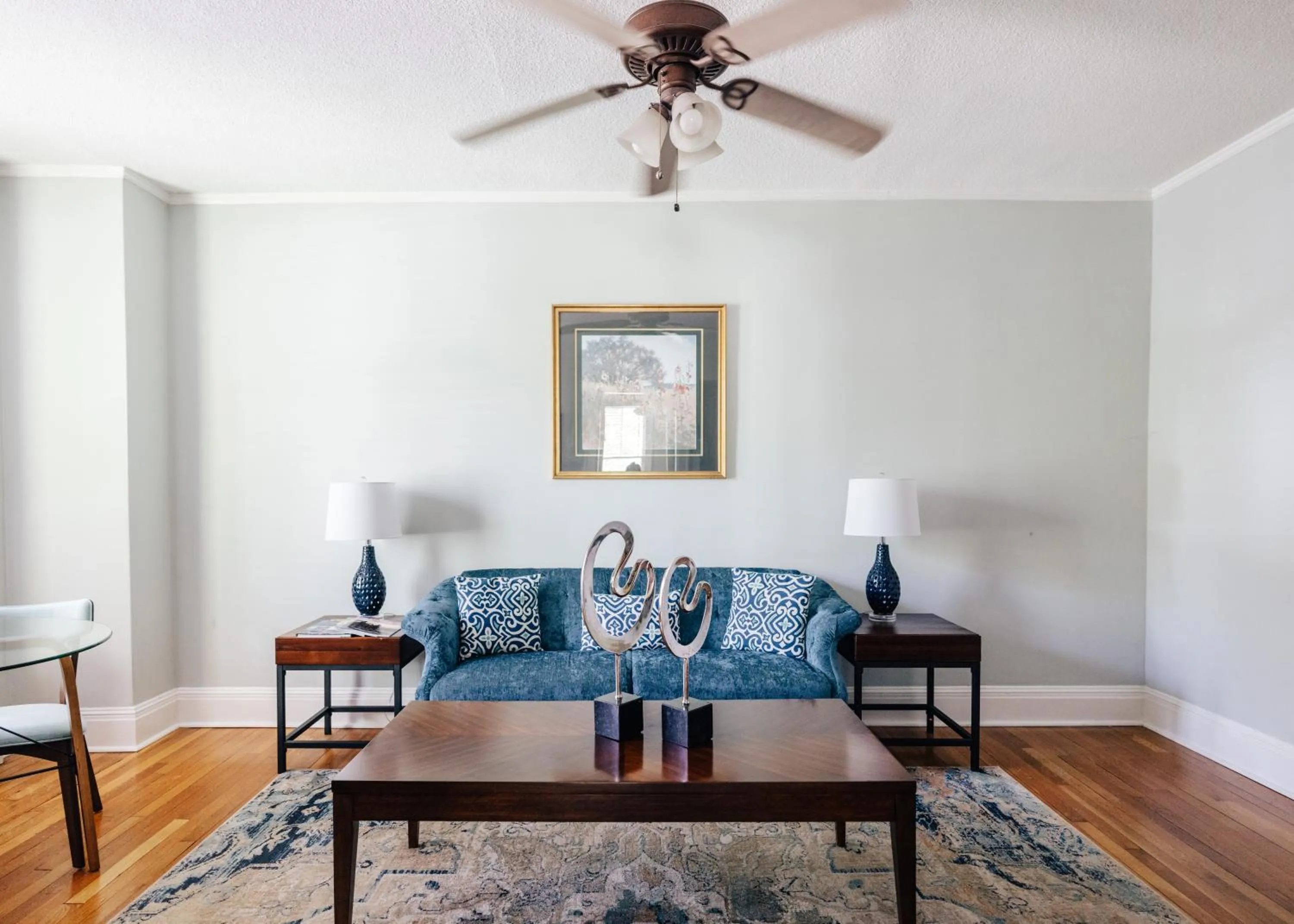 Living room in Princess Anne Boutique Hotel