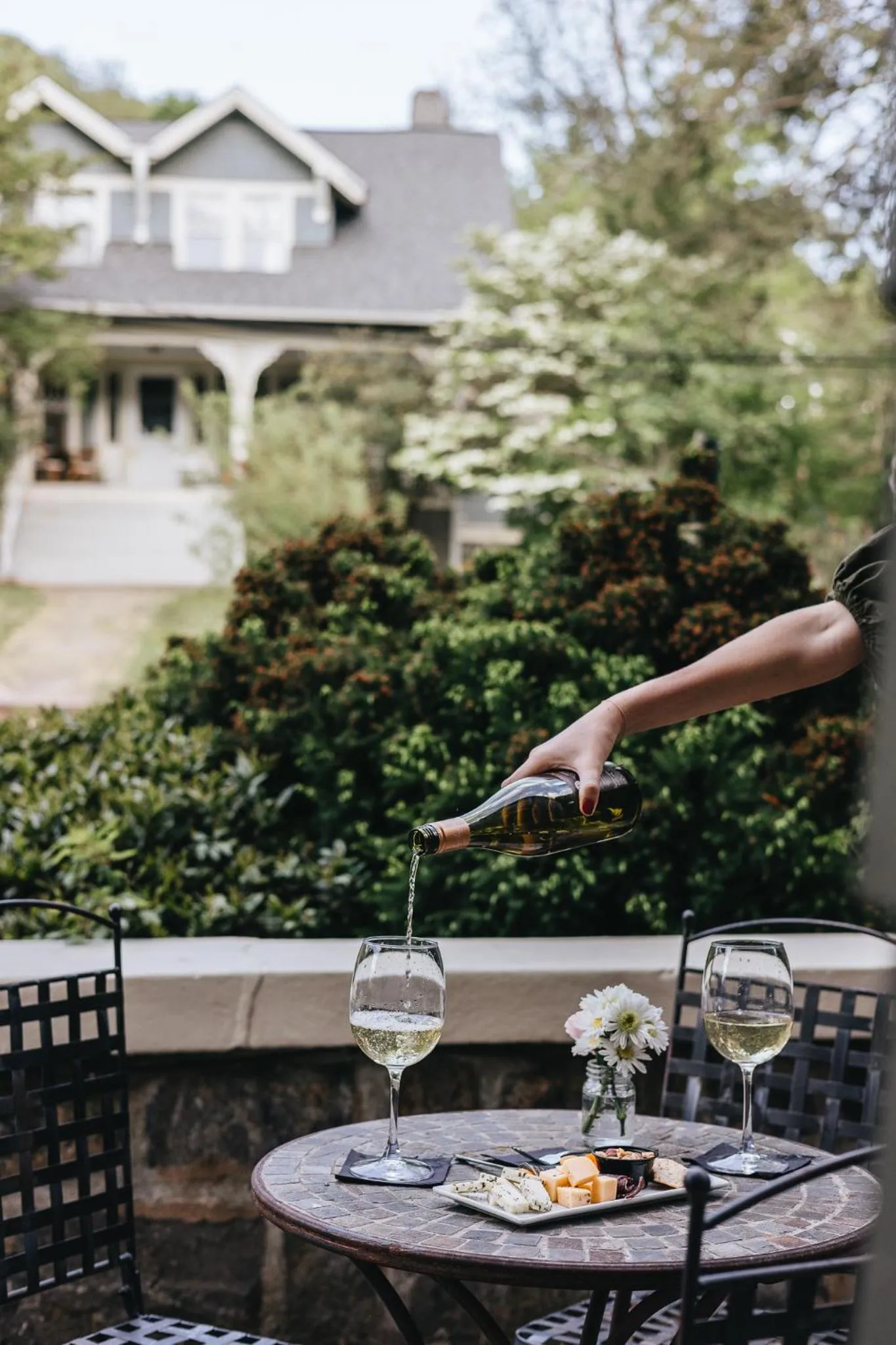 Patio in Princess Anne Boutique Hotel