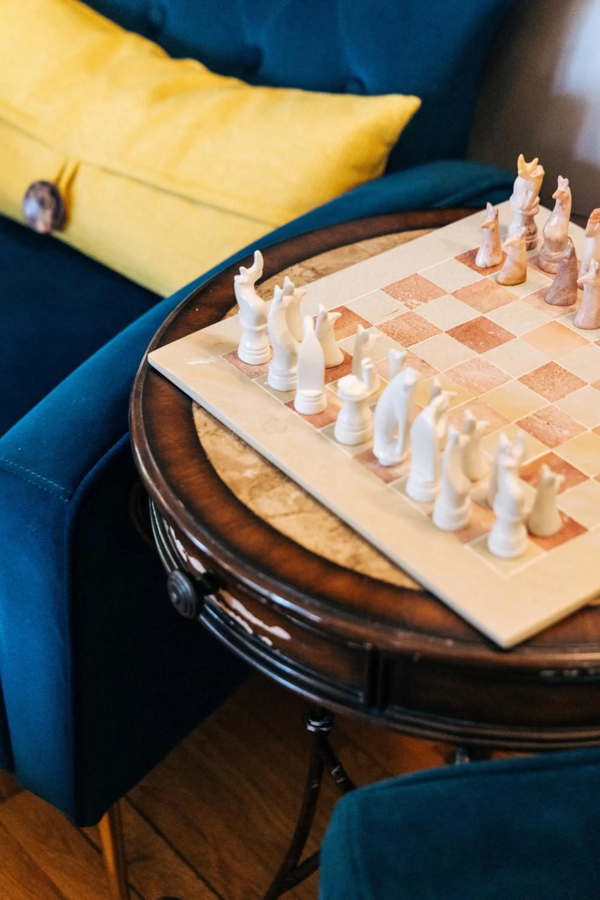 Living room in Princess Anne Boutique Hotel