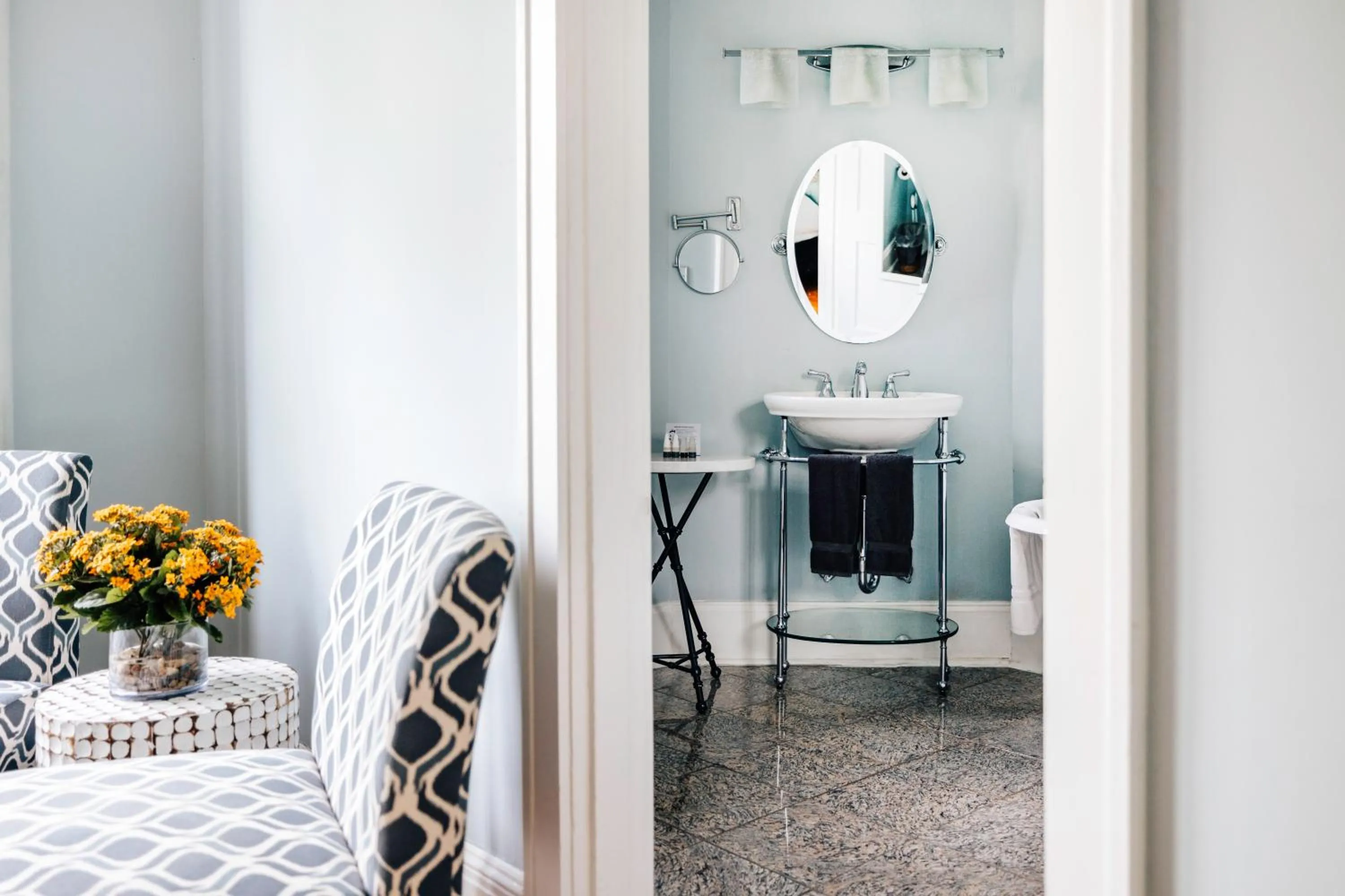 Bathroom in Princess Anne Boutique Hotel