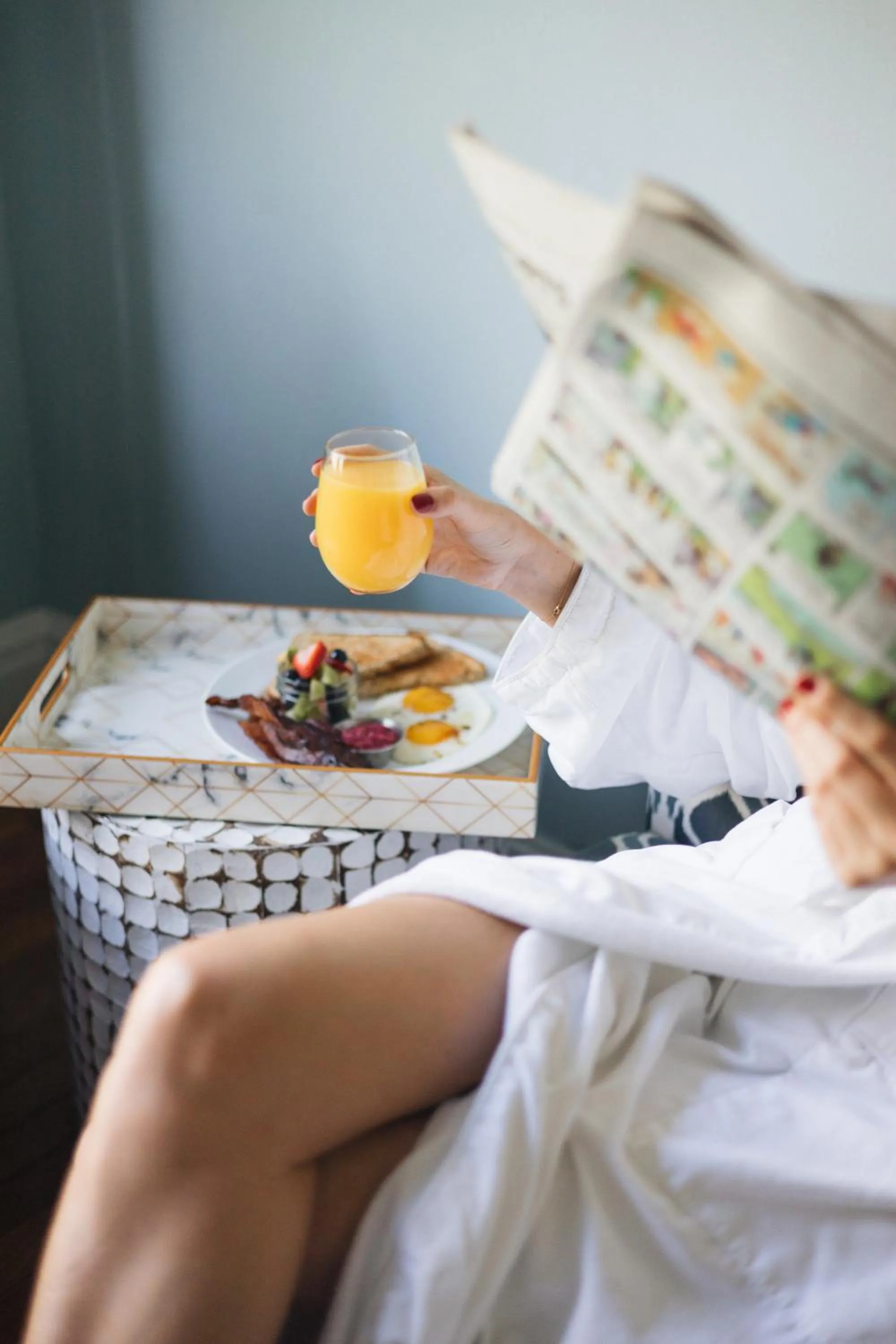 Food and drinks in Princess Anne Boutique Hotel