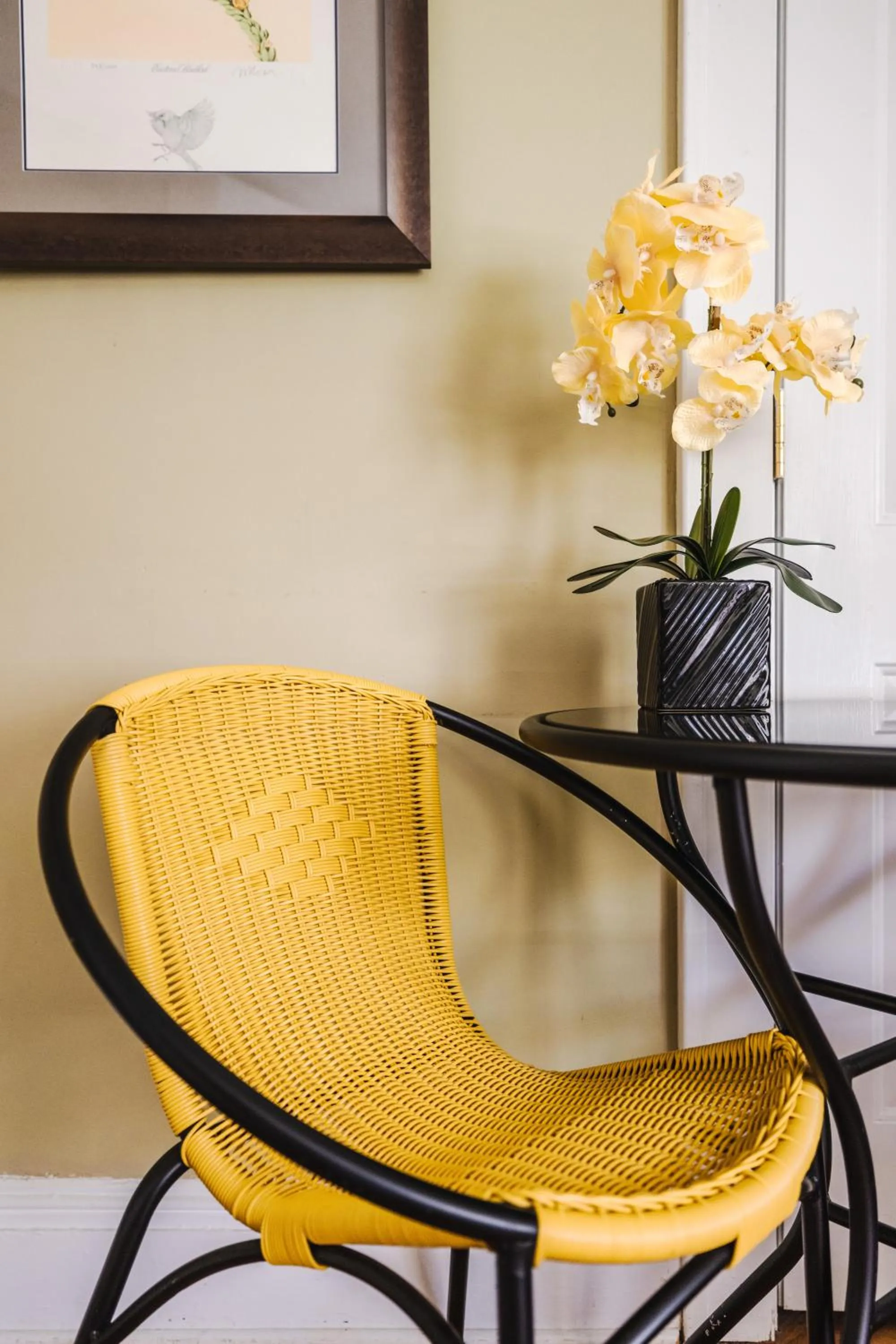 Seating area in Princess Anne Boutique Hotel