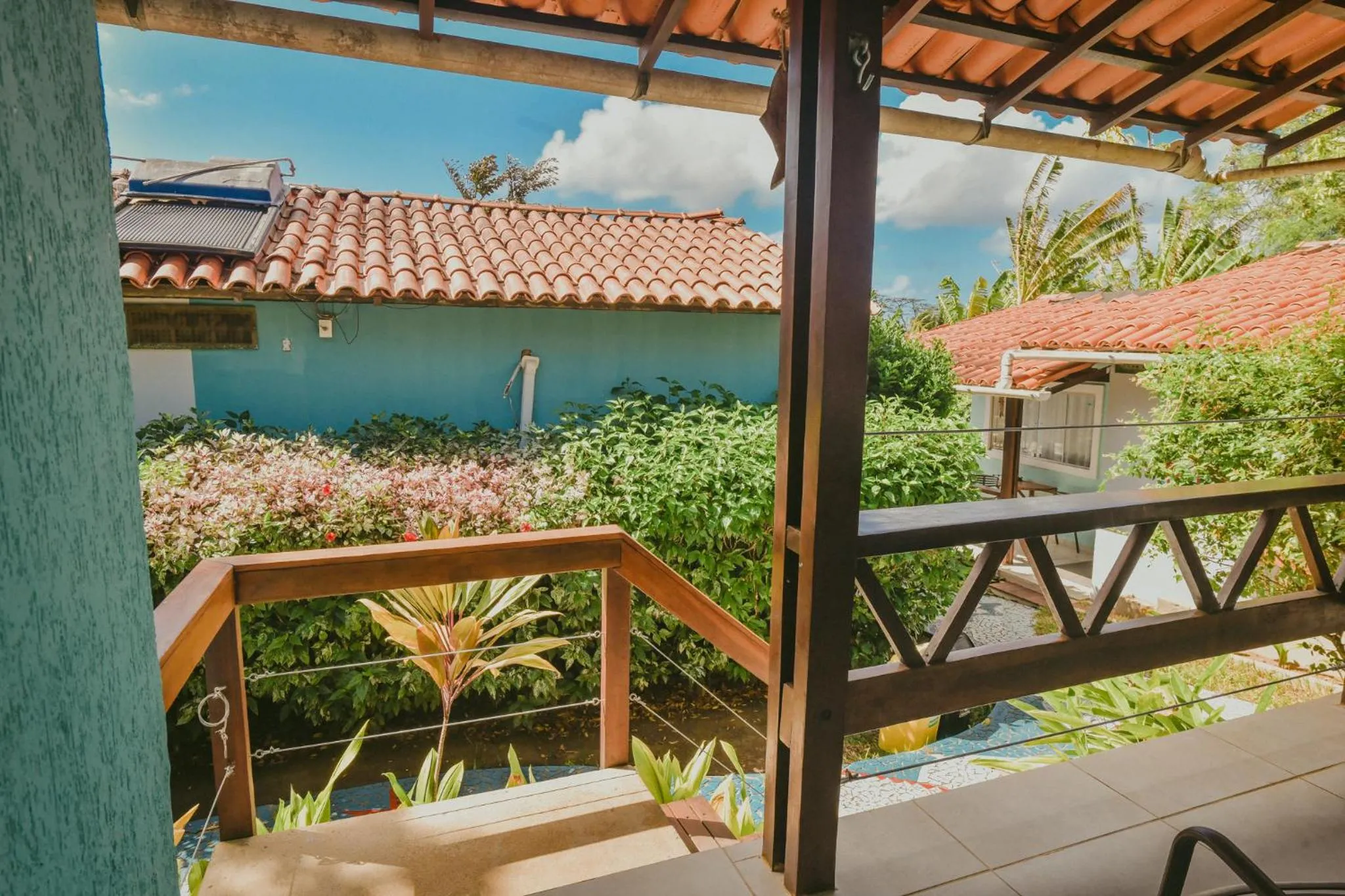 Balcony/Terrace in Ecocharme Pousada do Marcilio