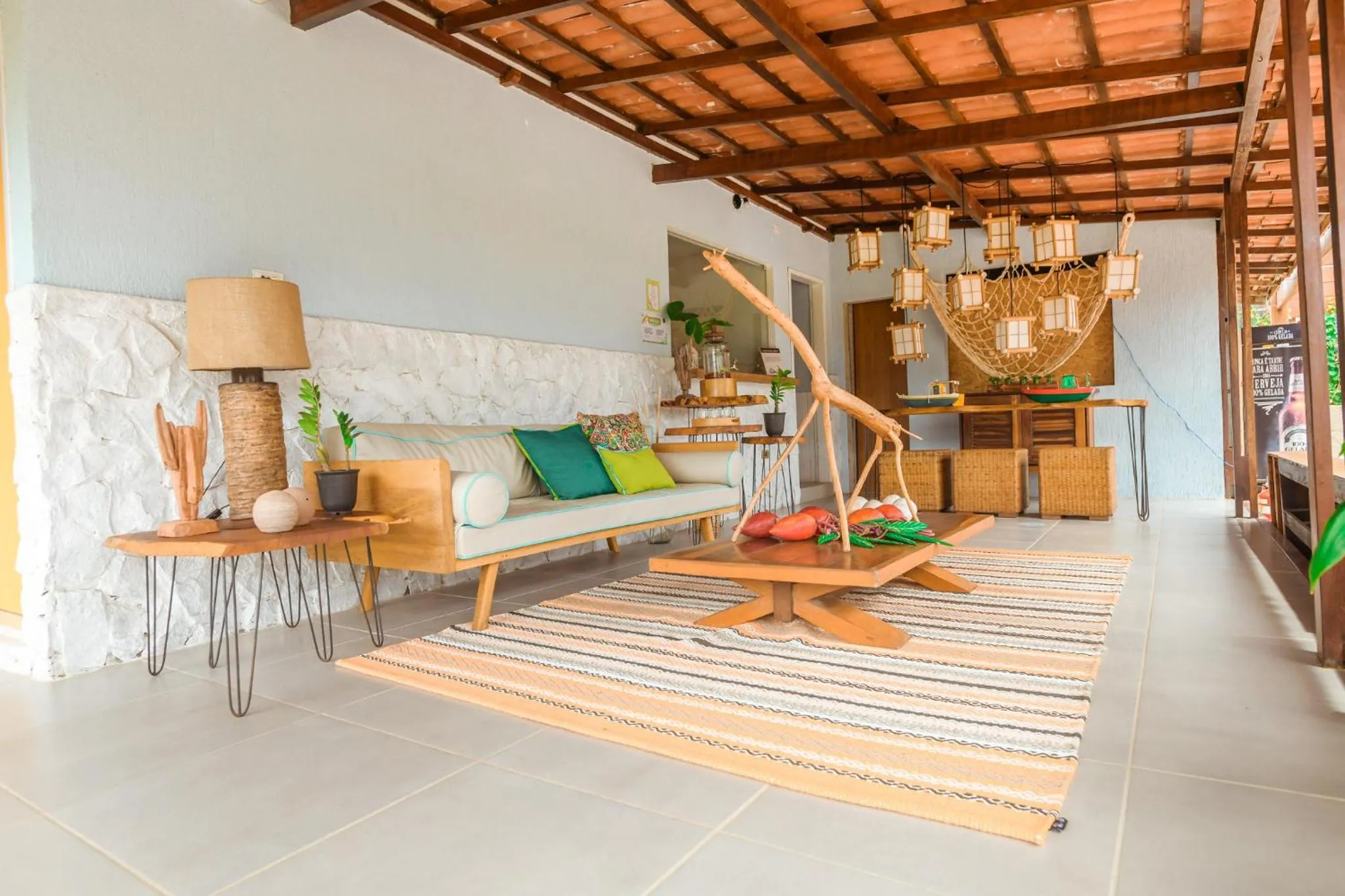 Patio in Ecocharme Pousada do Marcilio