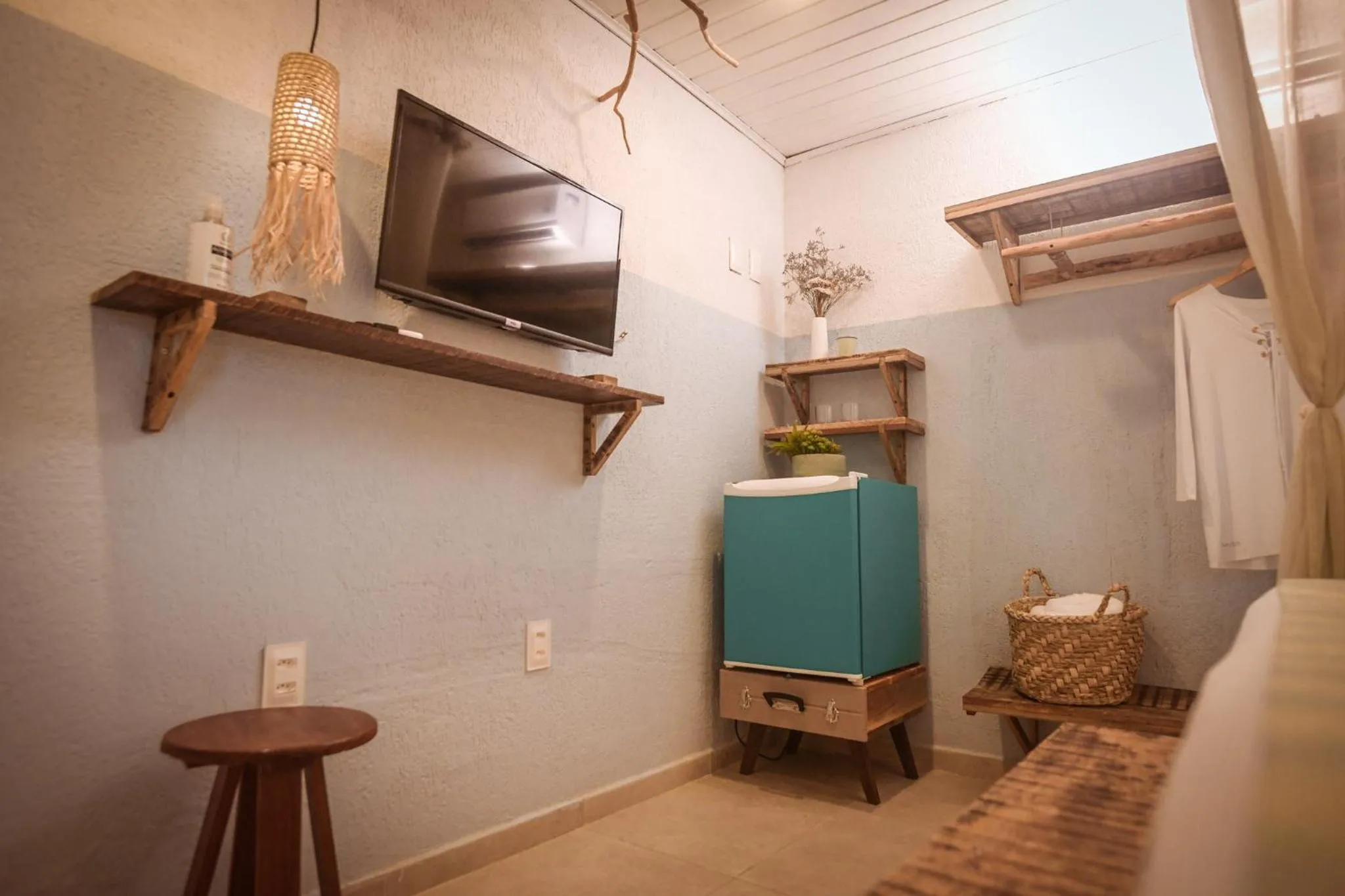 TV and multimedia in Ecocharme Pousada do Marcilio