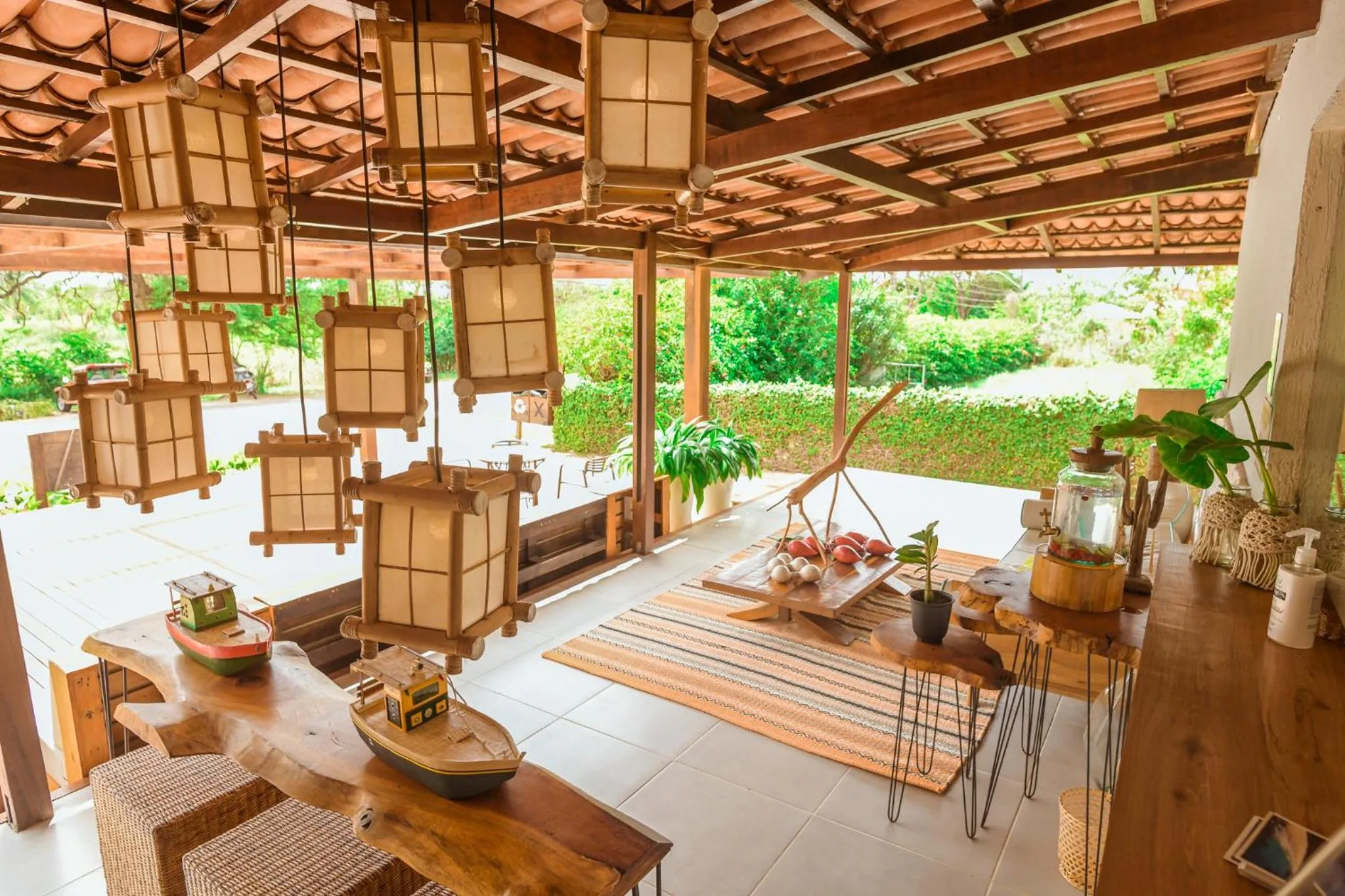 Balcony/Terrace in Ecocharme Pousada do Marcilio