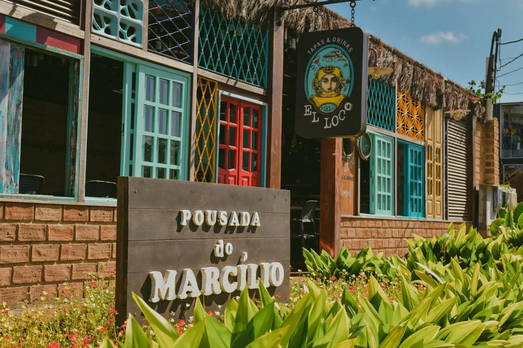 Facade/entrance in Ecocharme Pousada do Marcilio