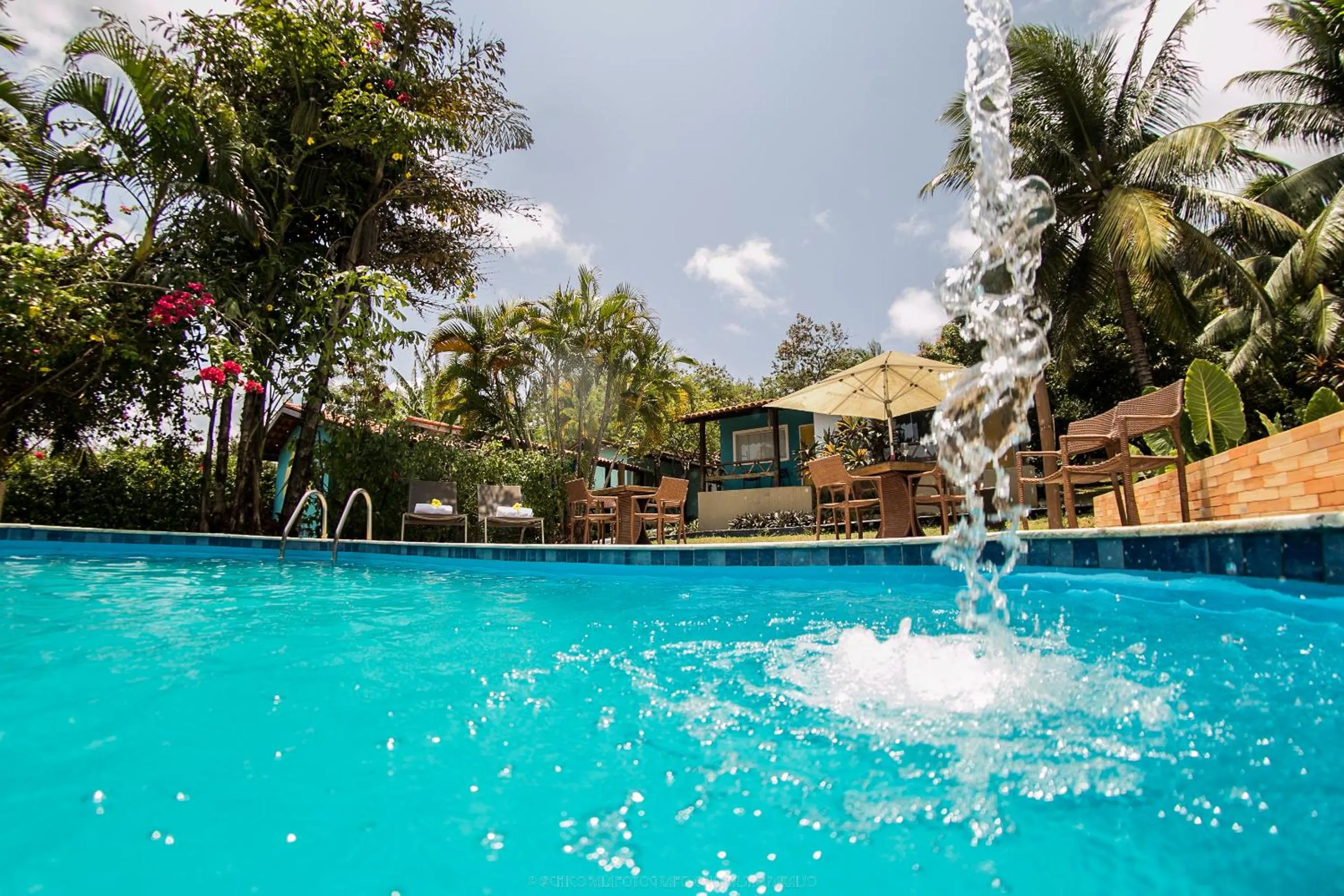 Patio in Ecocharme Pousada do Marcilio